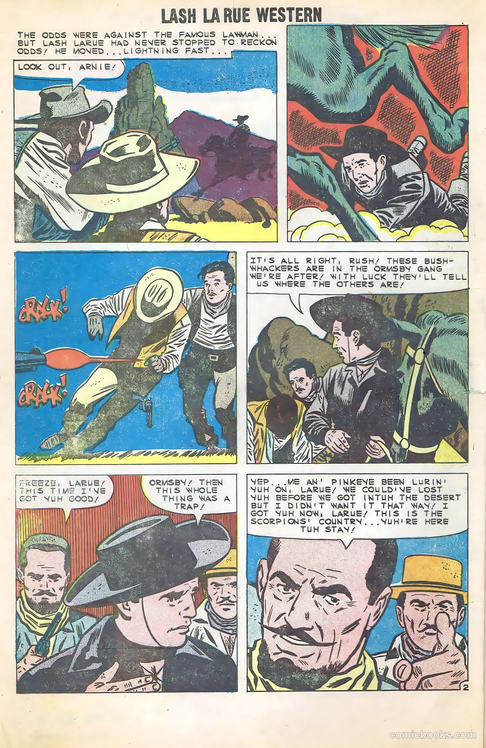 Lash La Rue Western #79 (1960) — page 4 of 36