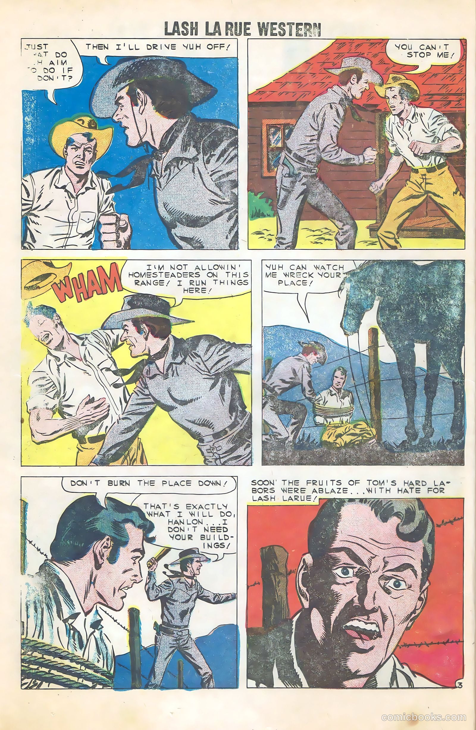 Lash La Rue Western #79 (1960) — page 12 of 36