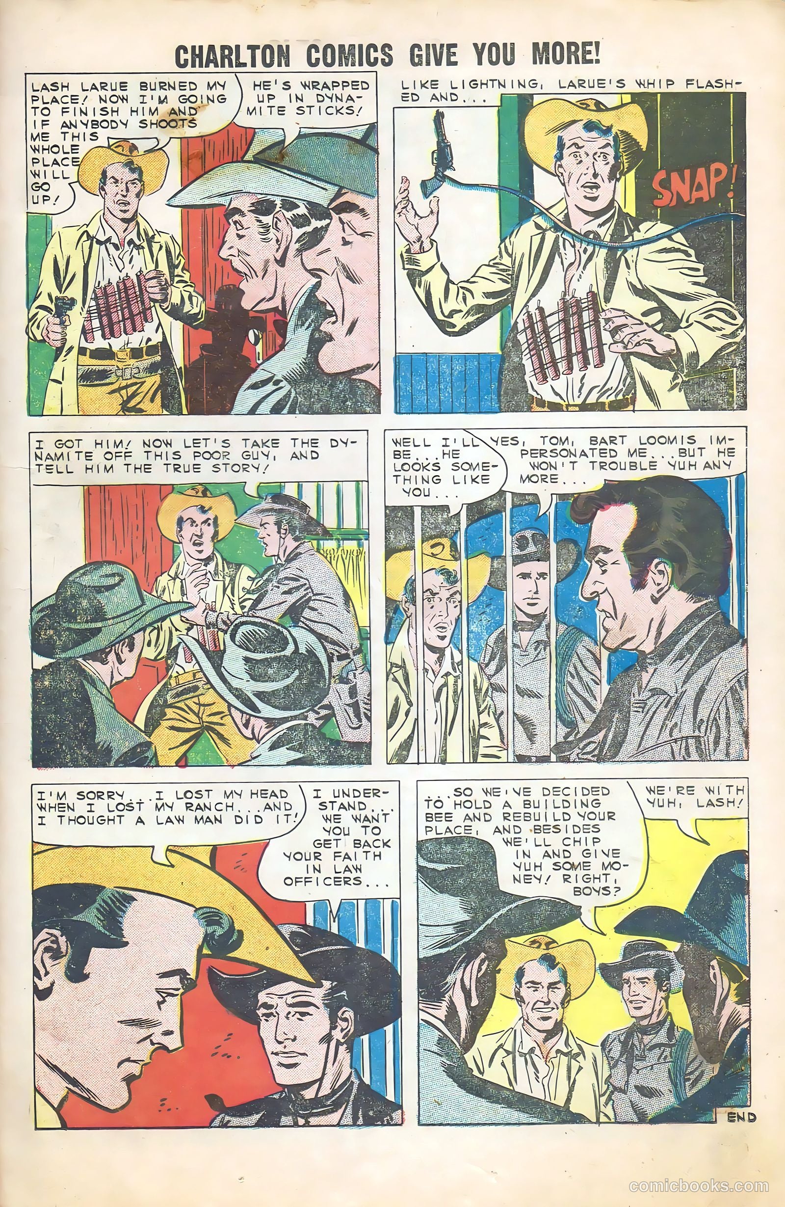 Lash La Rue Western #79 (1960) — page 17 of 36