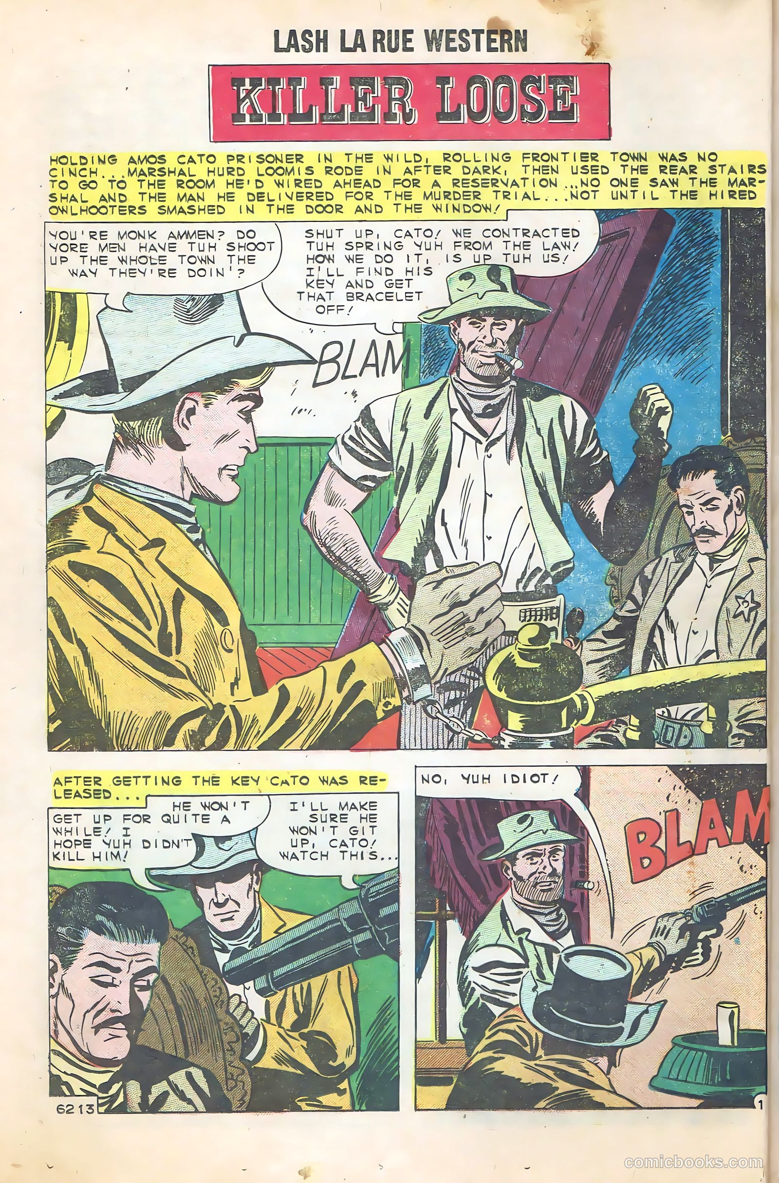 Lash La Rue Western #79 (1960) — page 20 of 36