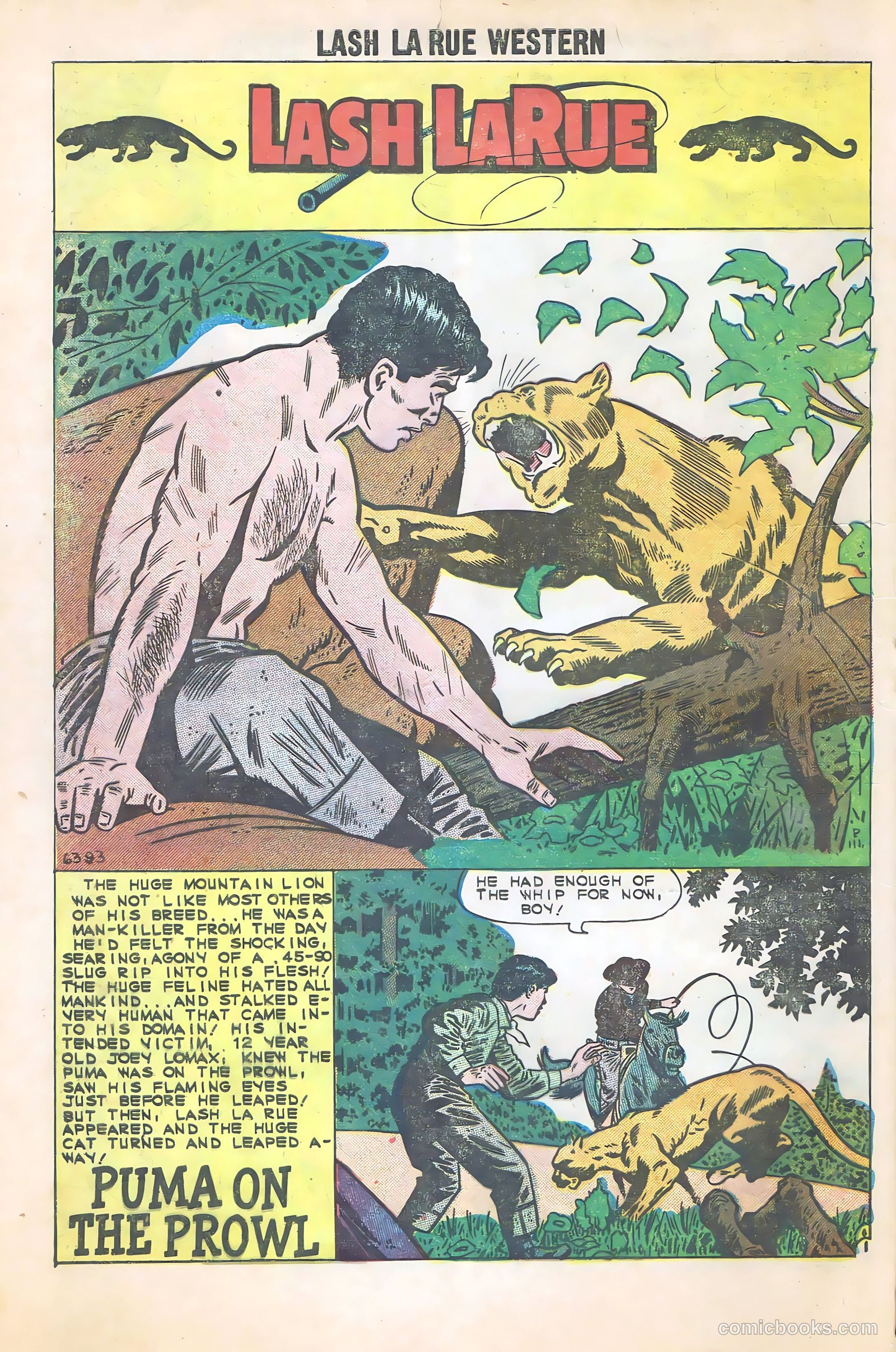 Lash La Rue Western #79 (1960) — page 28 of 36