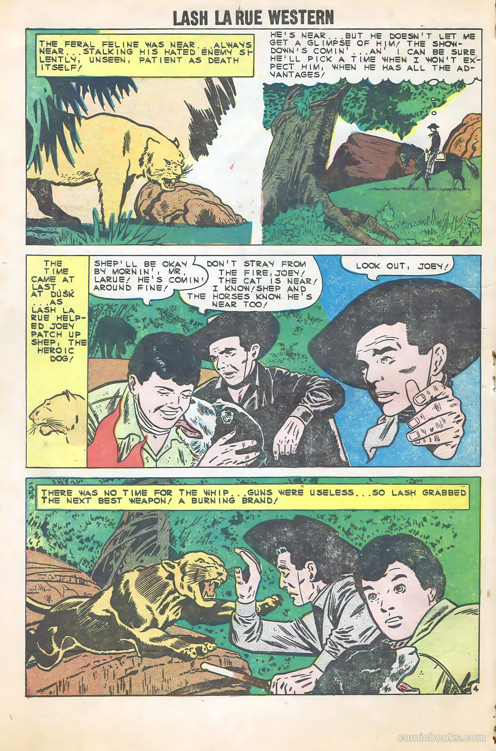 Lash La Rue Western #79 (1960) — page 32 of 36