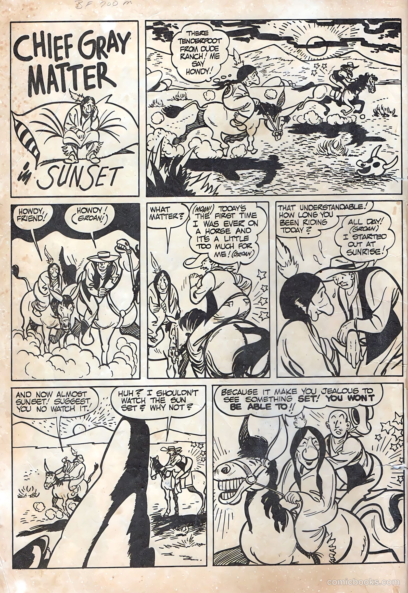 Lash LaRue Western #1 (1949) — page 2 of 36
