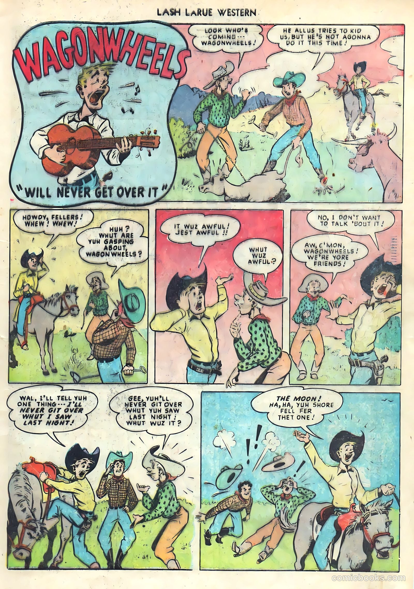 Lash LaRue Western #1 (1949) — page 13 of 36