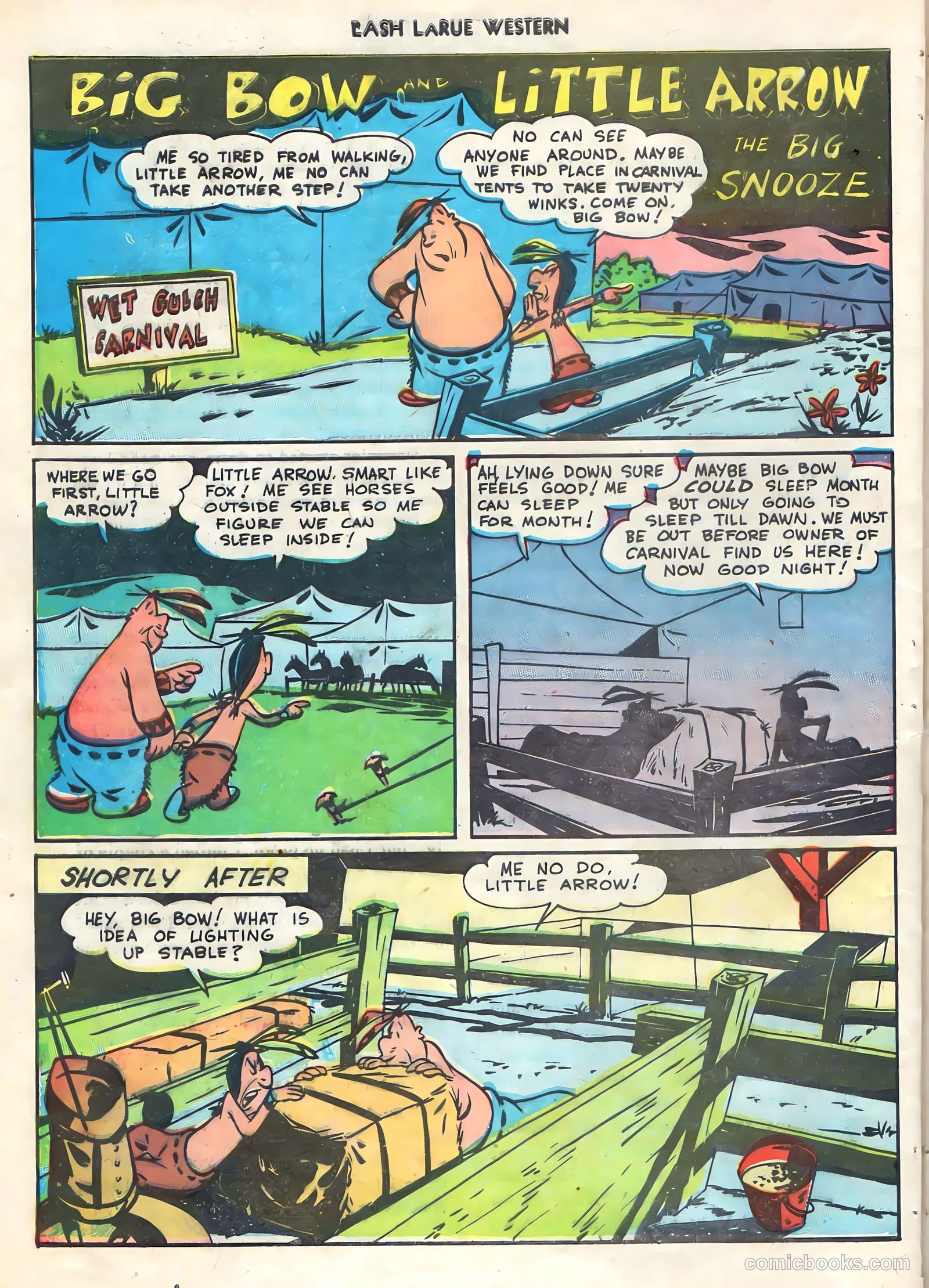 Lash LaRue Western #1 (1949) — page 24 of 36