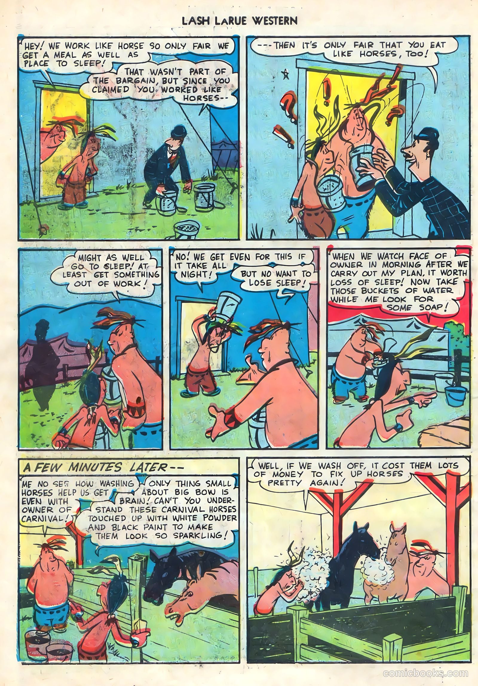 Lash LaRue Western #1 (1949) — page 26 of 36