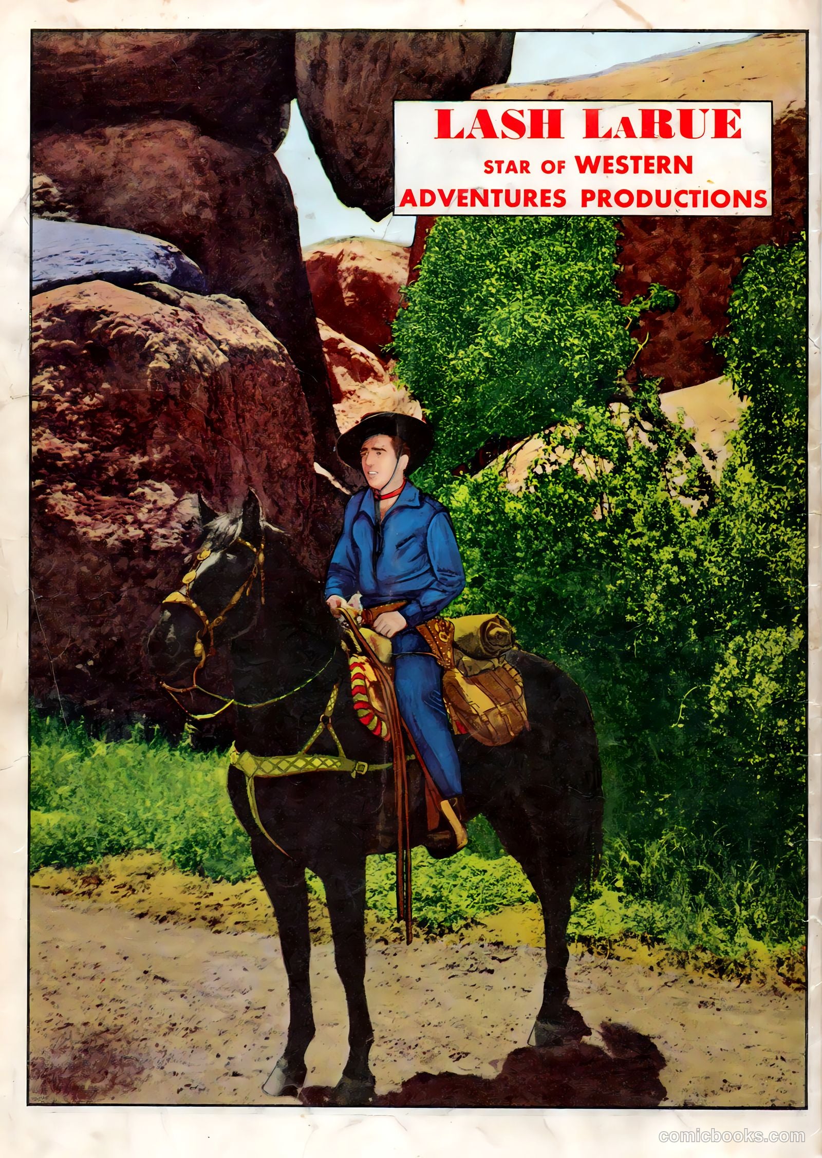 Lash LaRue Western #1 (1949) — page 36 of 36