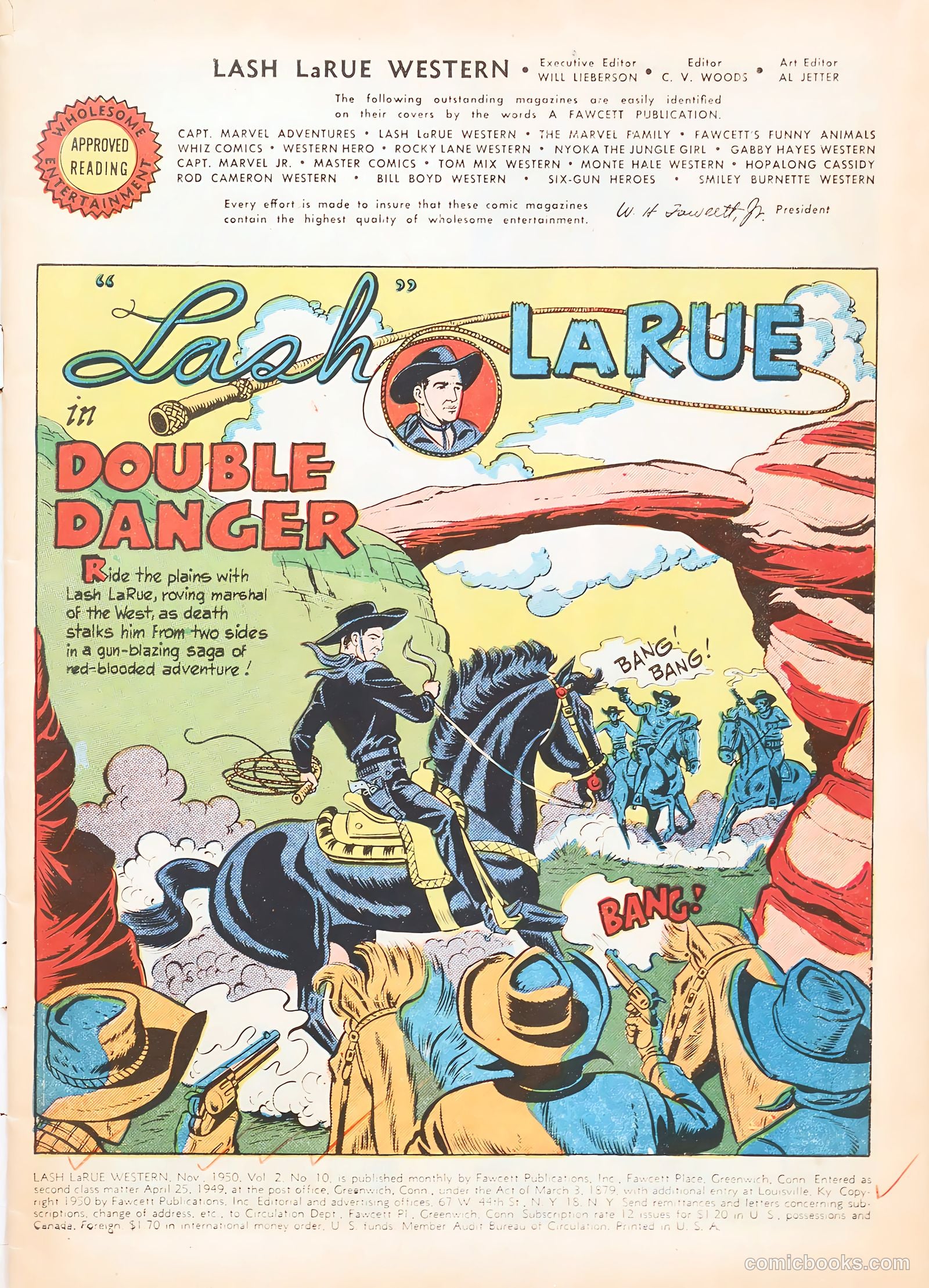 Lash LaRue Western #10 (1950) — page 3 of 52