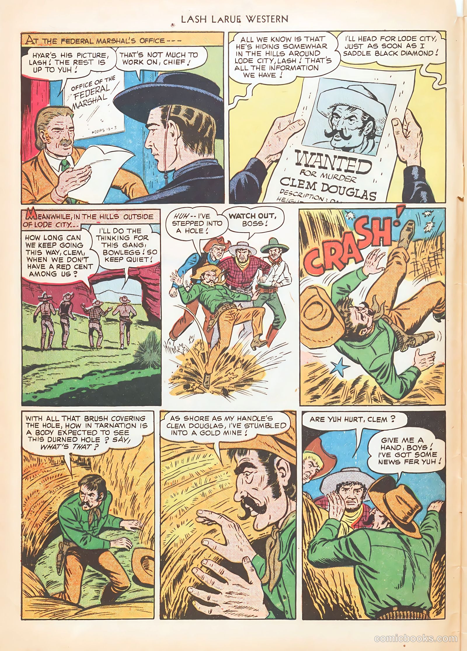 Lash LaRue Western #10 (1950) — page 4 of 52