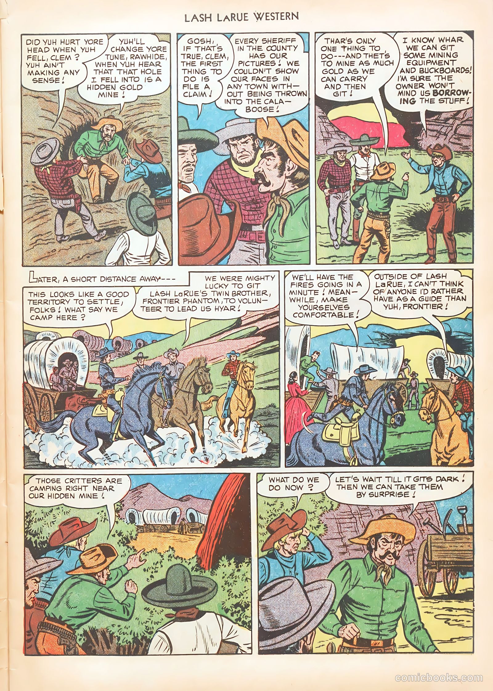 Lash LaRue Western #10 (1950) — page 5 of 52