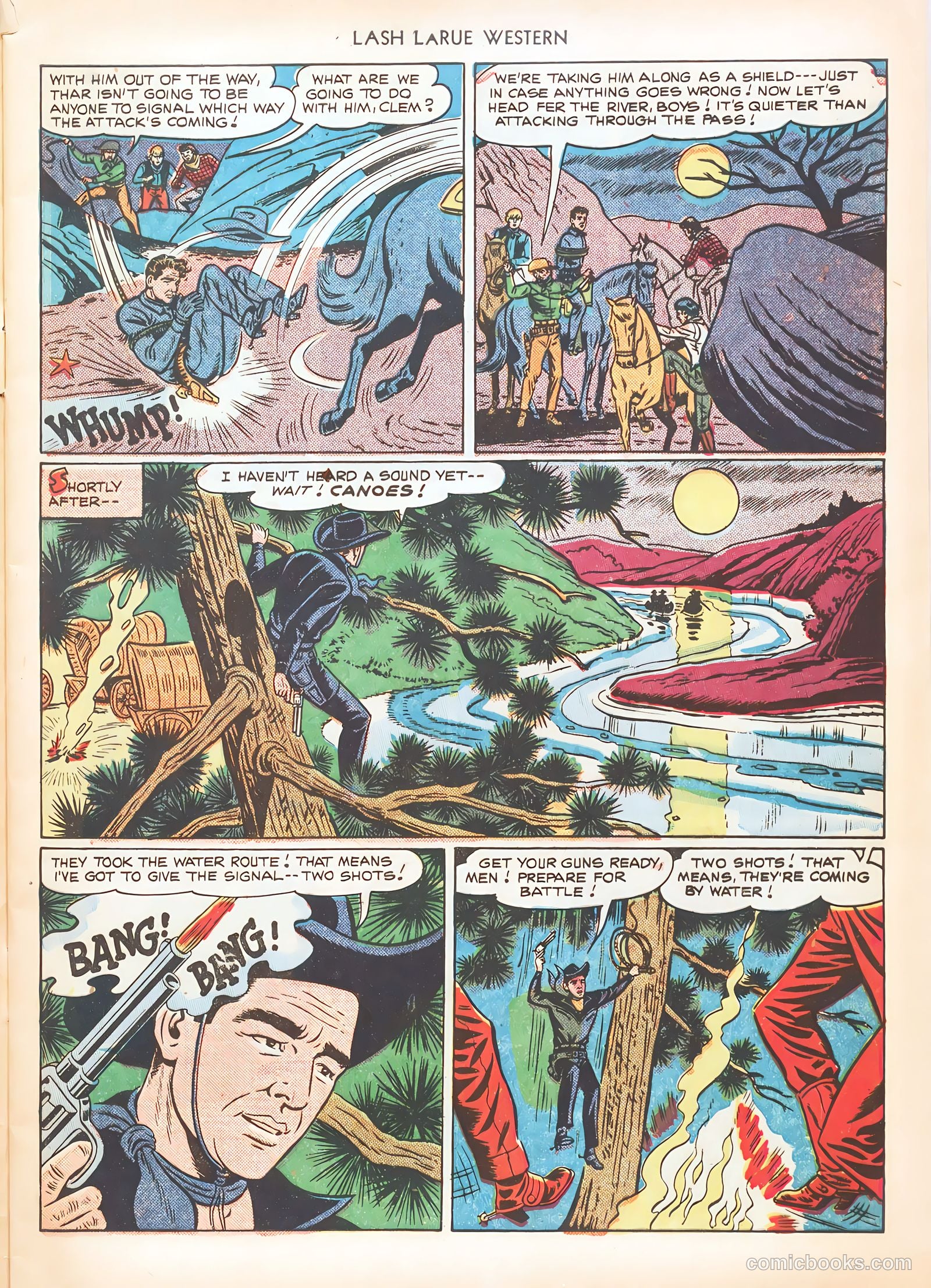 Lash LaRue Western #10 (1950) — page 9 of 52