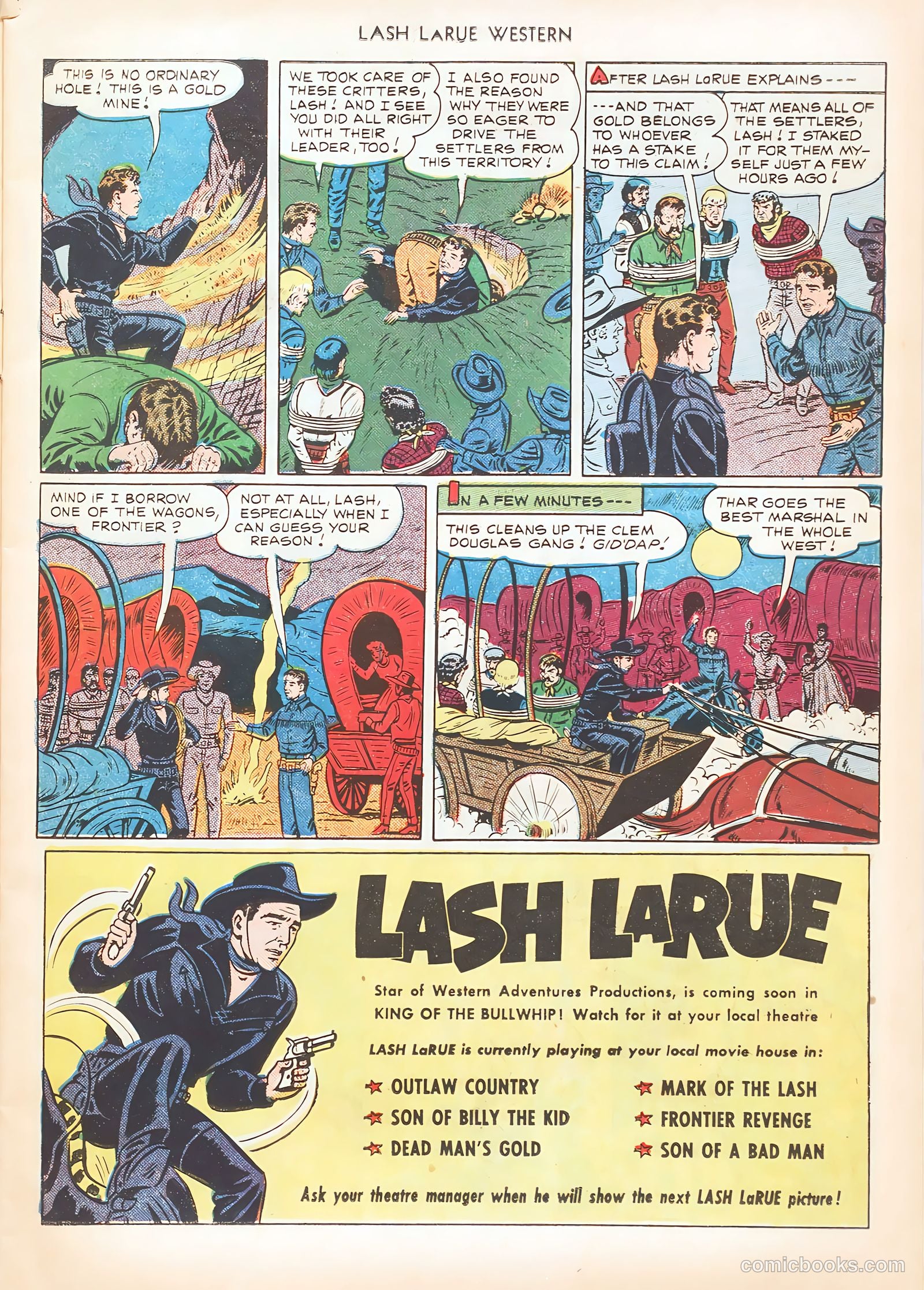 Lash LaRue Western #10 (1950) — page 11 of 52