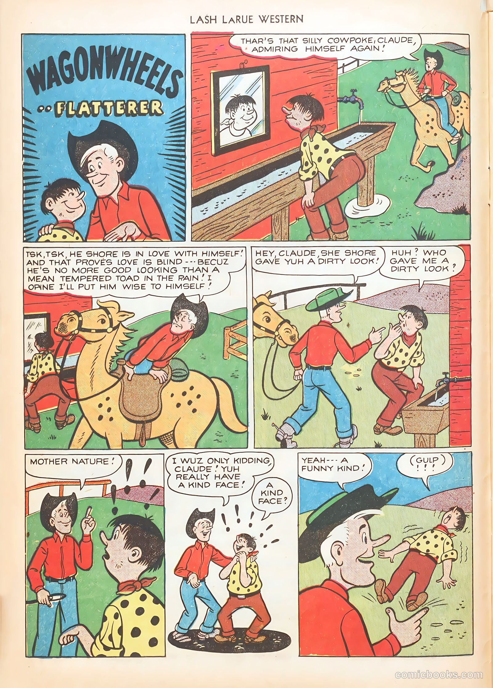 Lash LaRue Western #10 (1950) — page 12 of 52