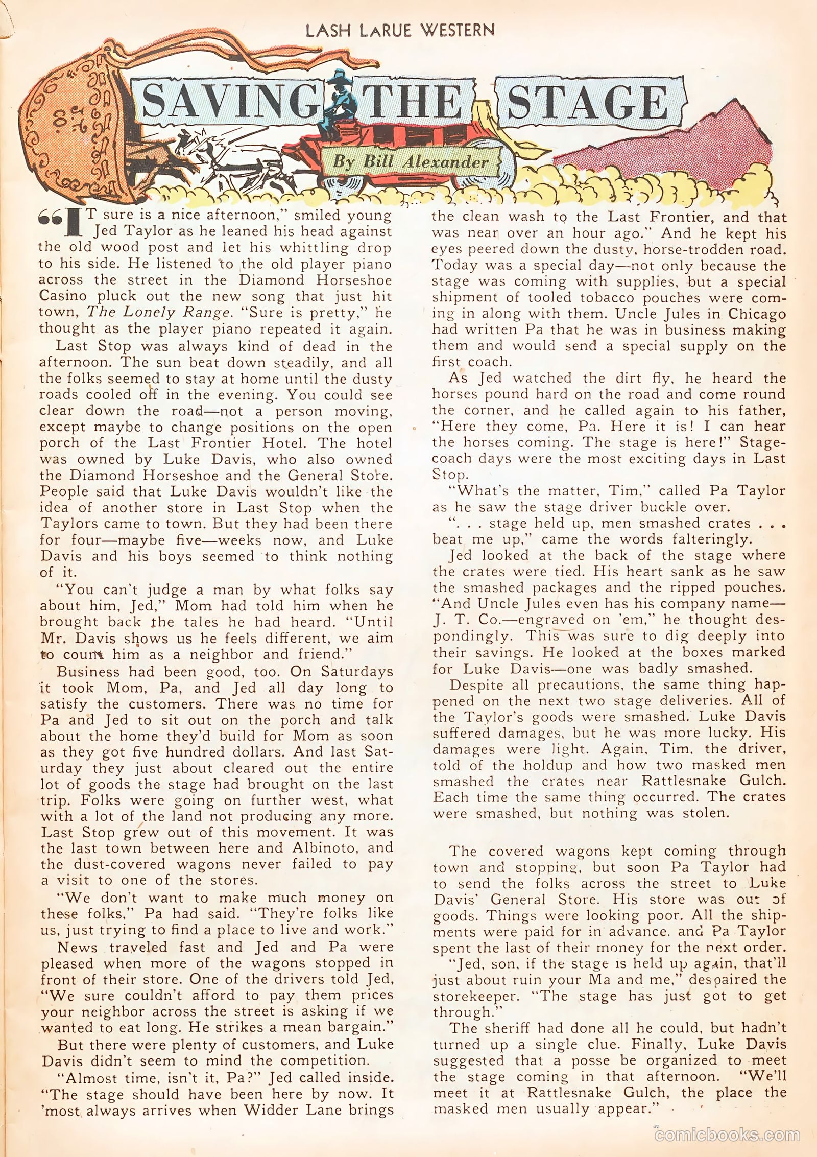 Lash LaRue Western #10 (1950) — page 13 of 52
