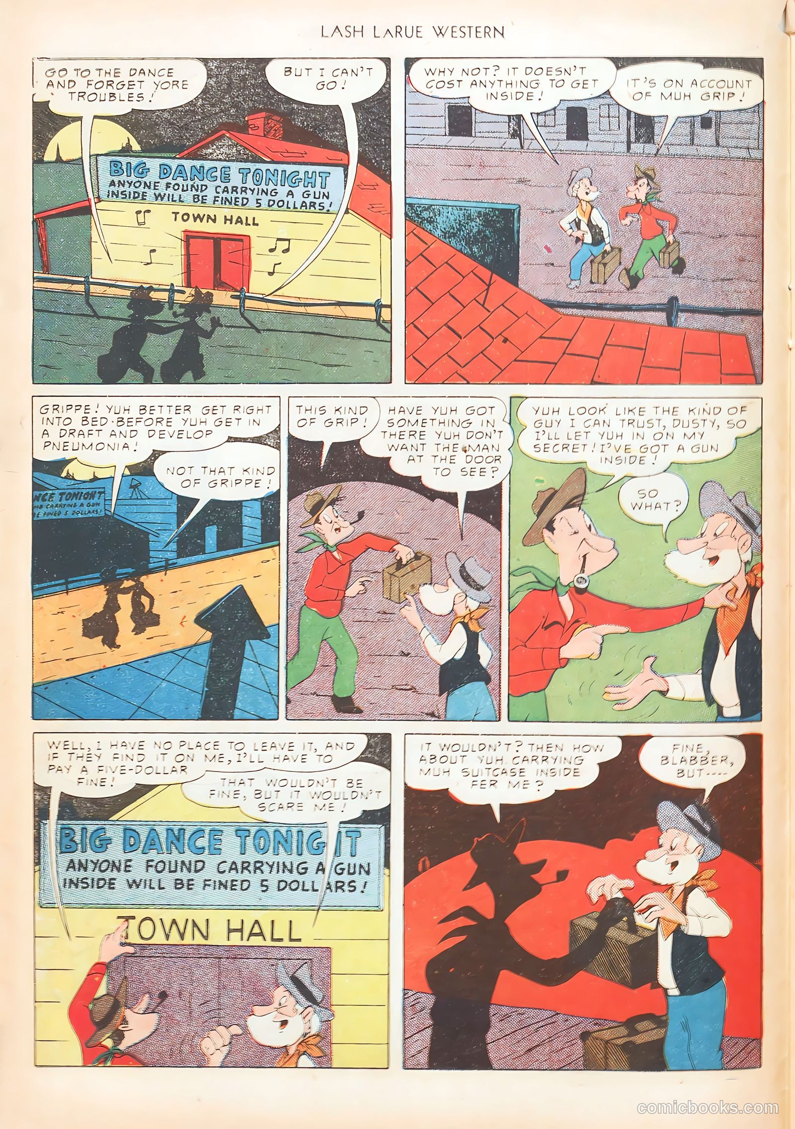 Lash LaRue Western #10 (1950) — page 18 of 52