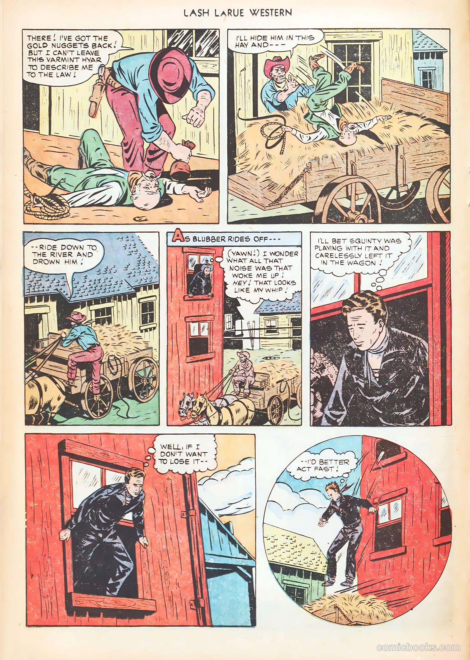 Lash LaRue Western #10 (1950) — page 24 of 52