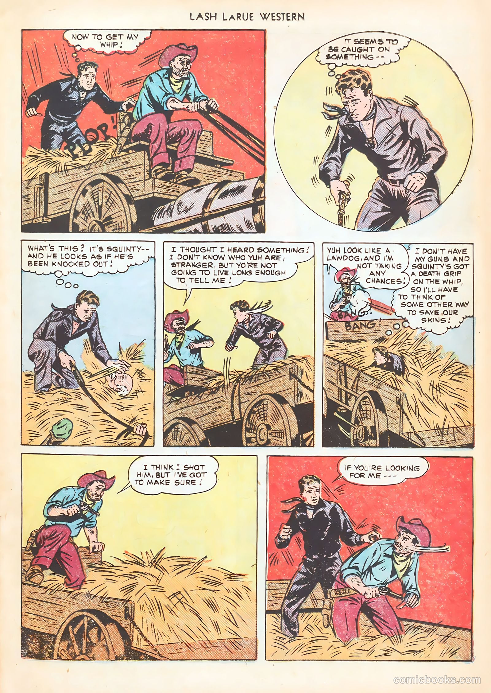 Lash LaRue Western #10 (1950) — page 25 of 52