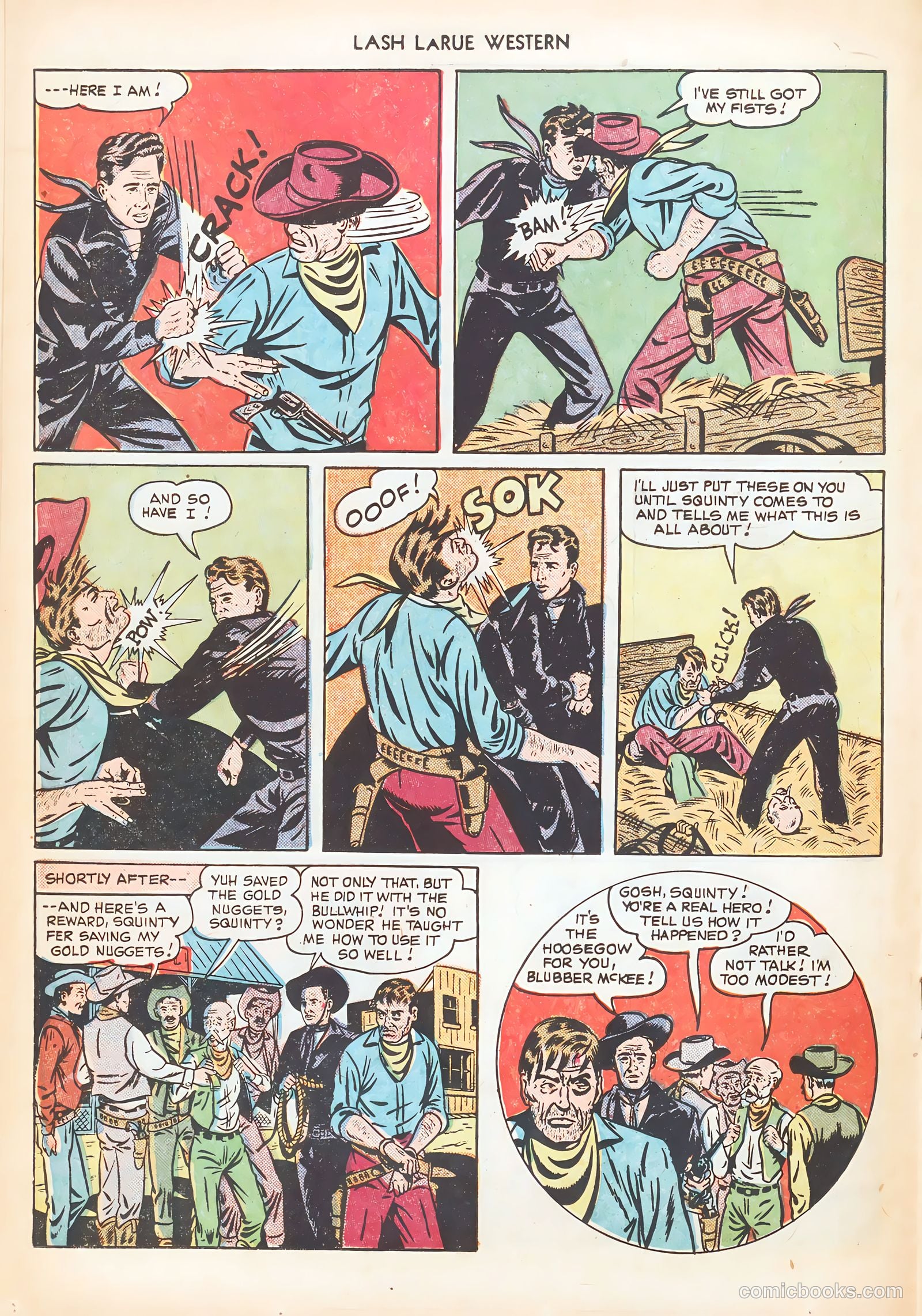 Lash LaRue Western #10 (1950) — page 26 of 52