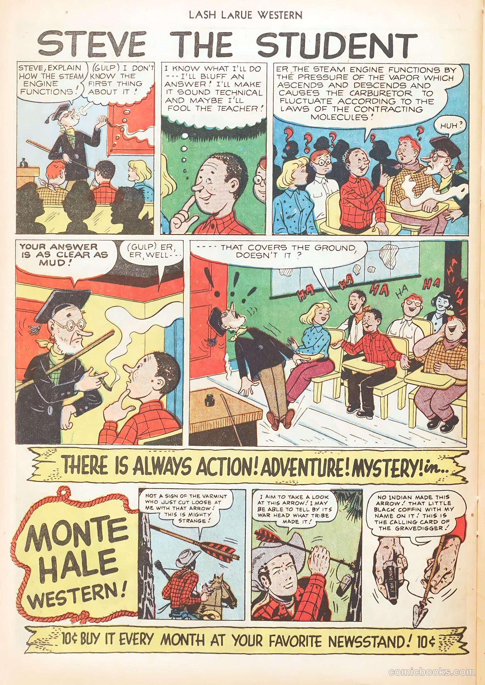 Lash LaRue Western #10 (1950) — page 40 of 52