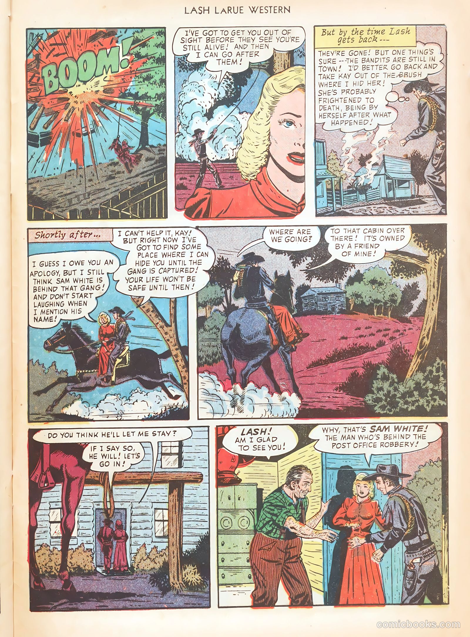 Lash LaRue Western #10 (1950) — page 45 of 52