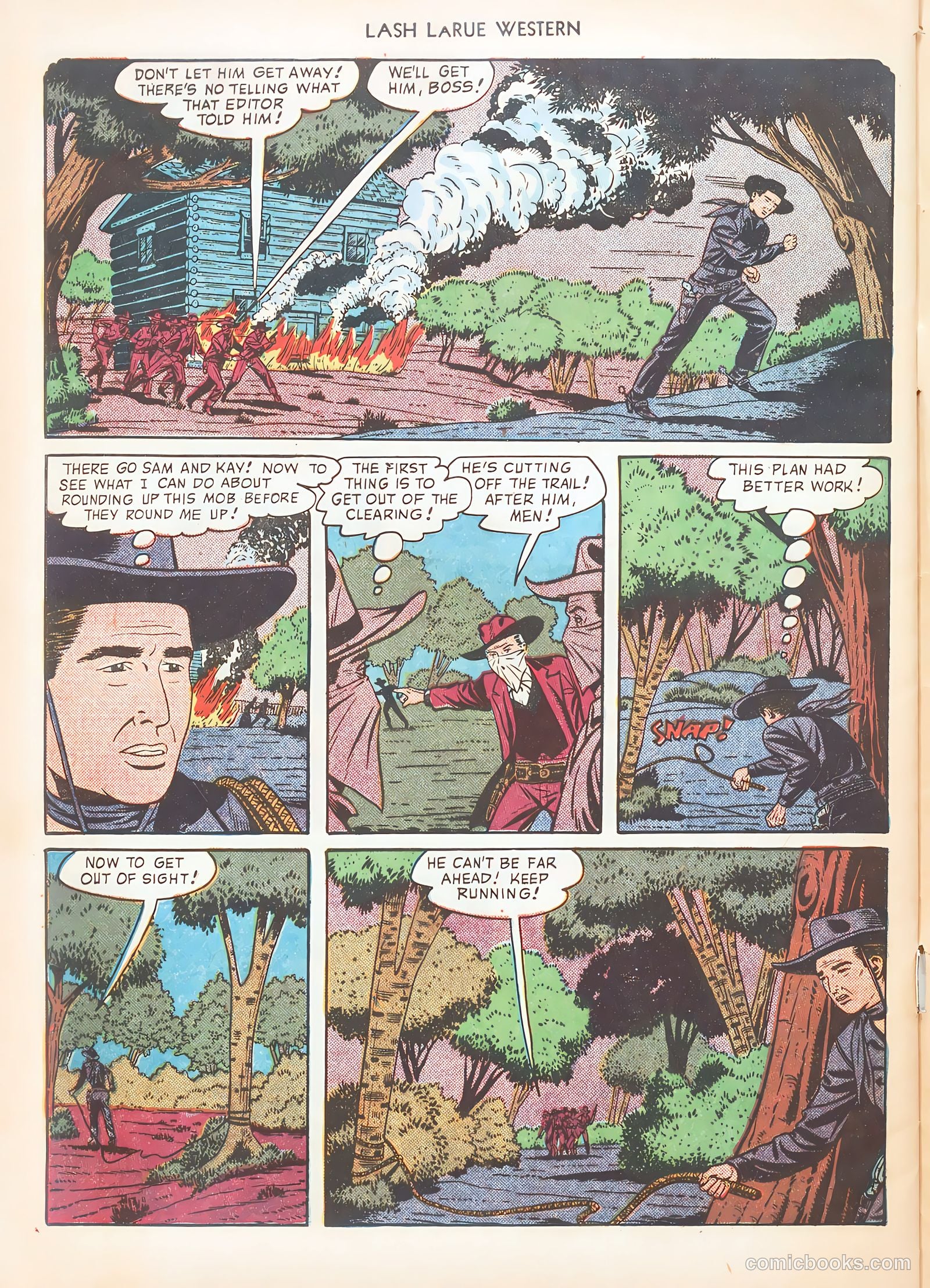 Lash LaRue Western #10 (1950) — page 48 of 52