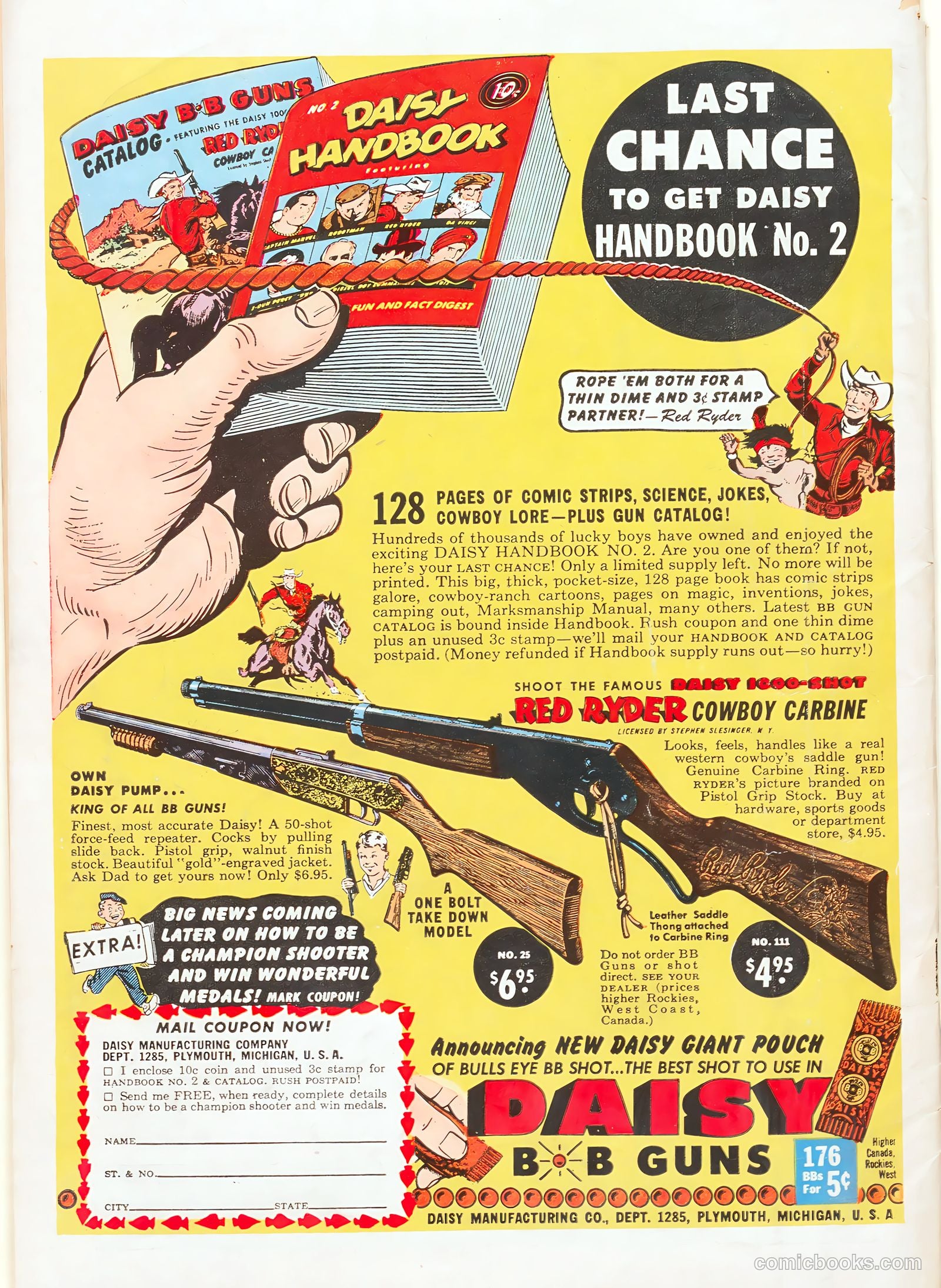 Lash LaRue Western #10 (1950) — page 52 of 52