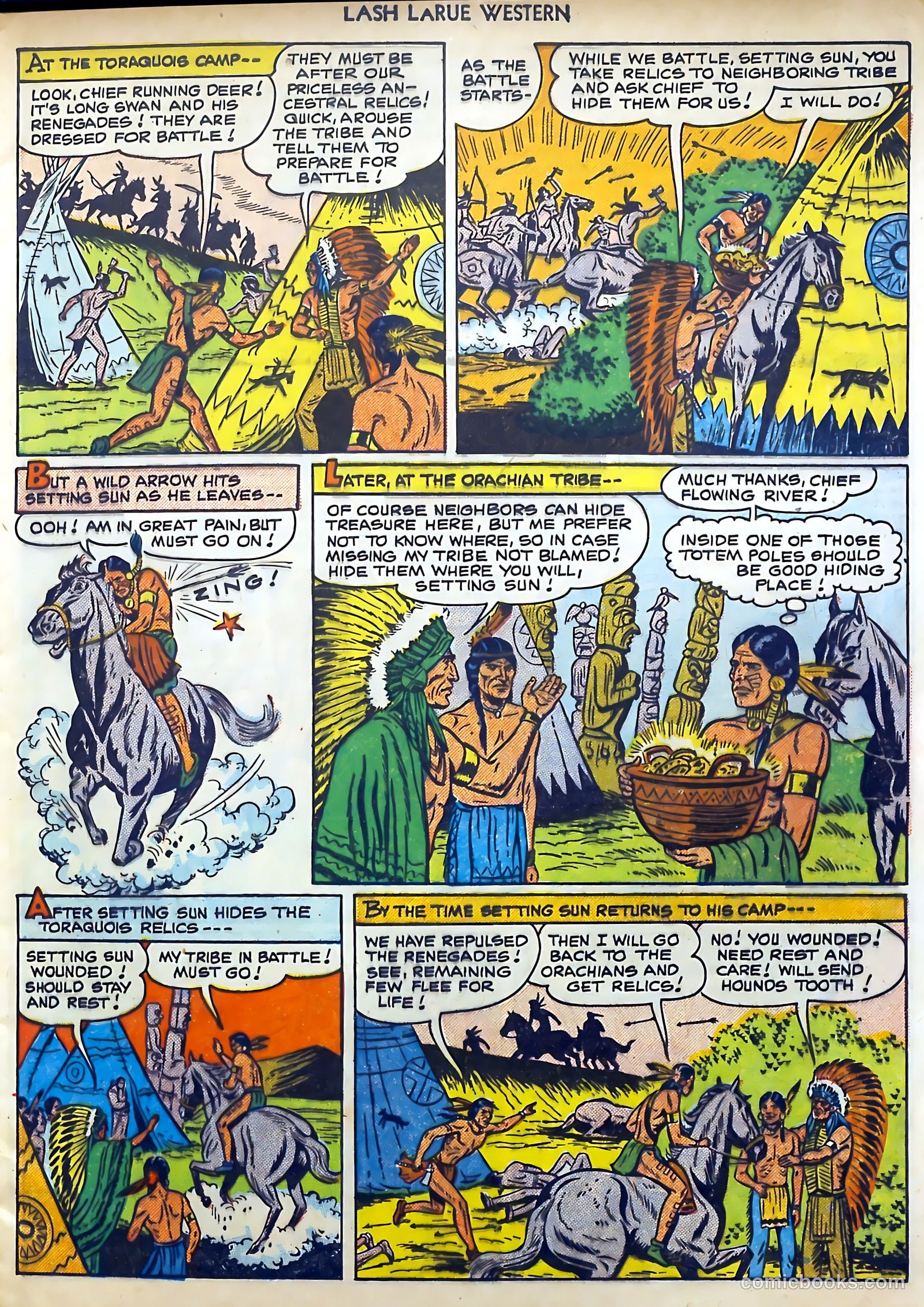 Lash LaRue Western #11 (1950) — page 5 of 52