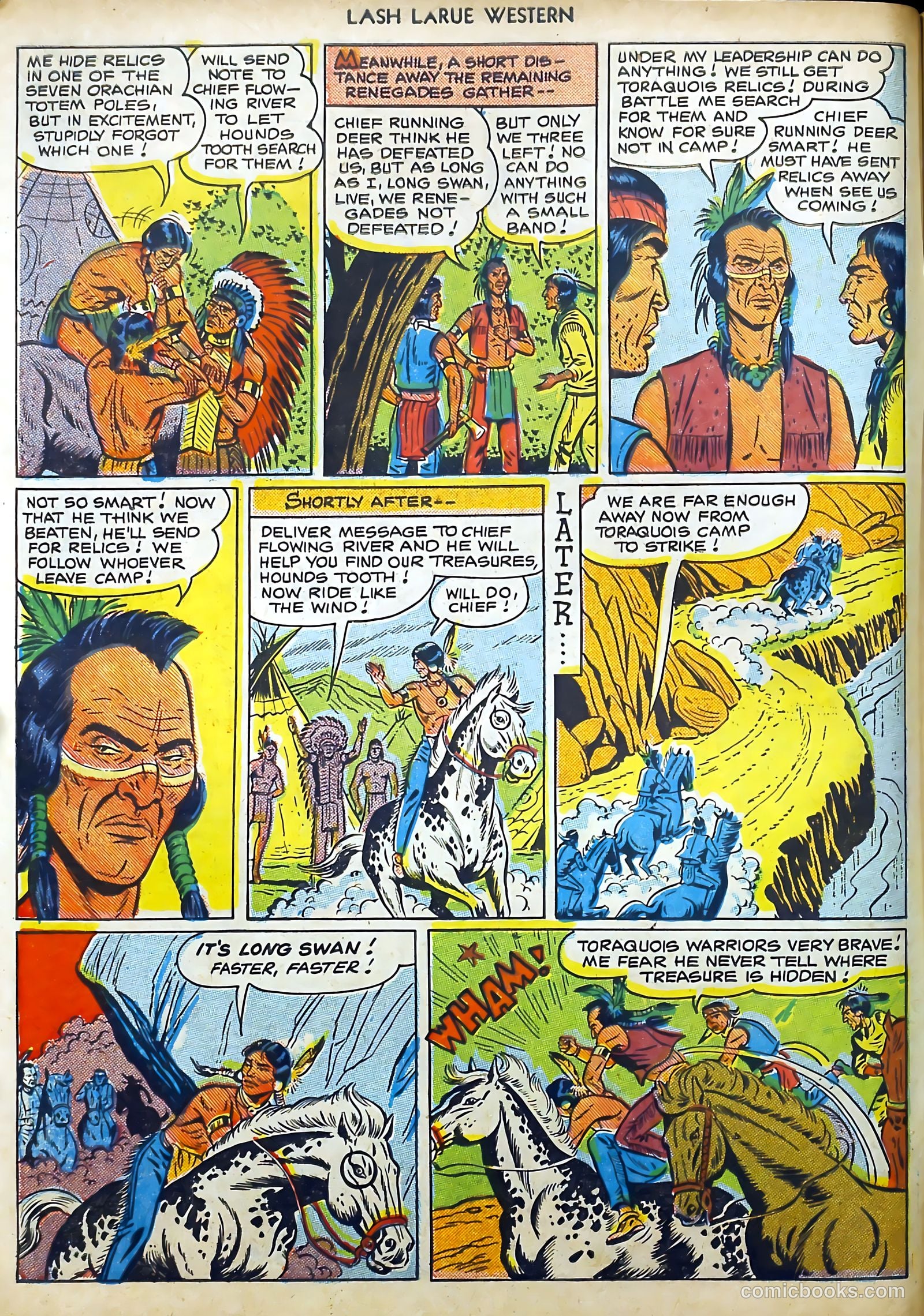 Lash LaRue Western #11 (1950) — page 6 of 52