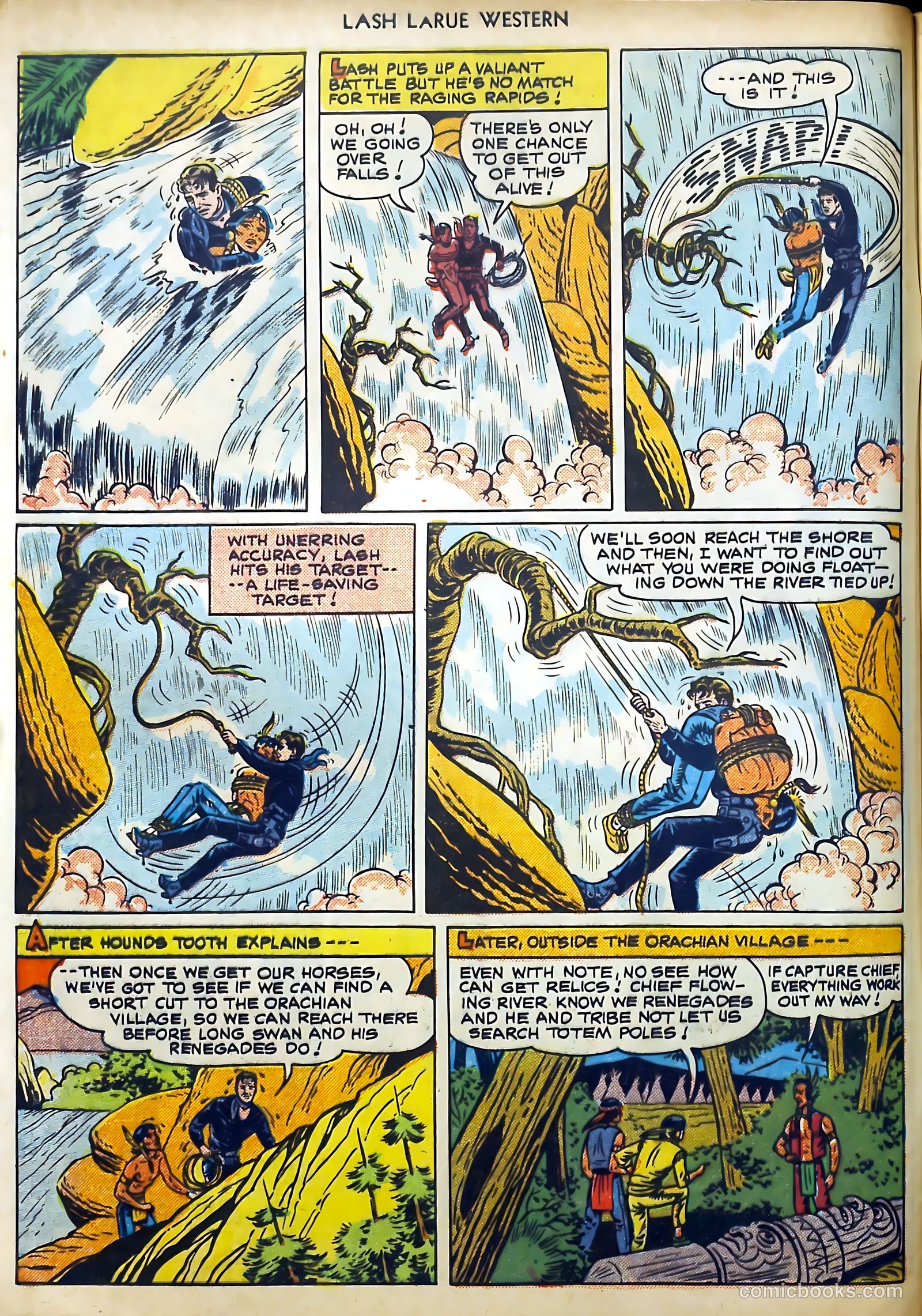 Lash LaRue Western #11 (1950) — page 8 of 52
