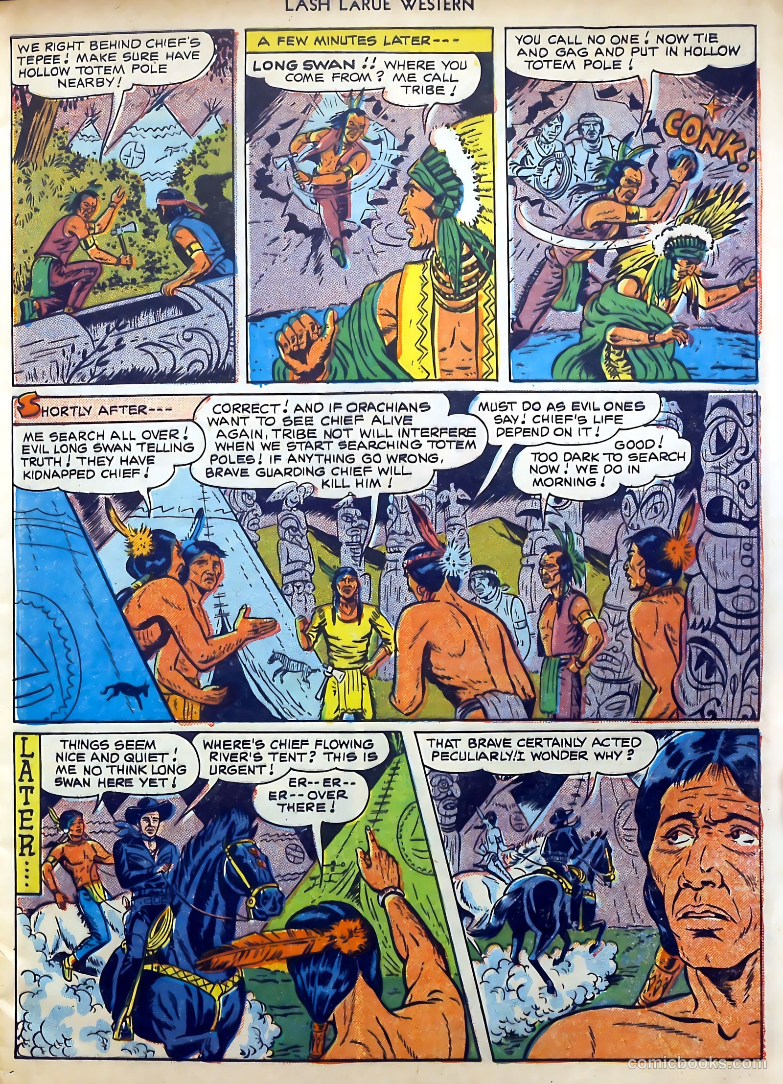 Lash LaRue Western #11 (1950) — page 9 of 52
