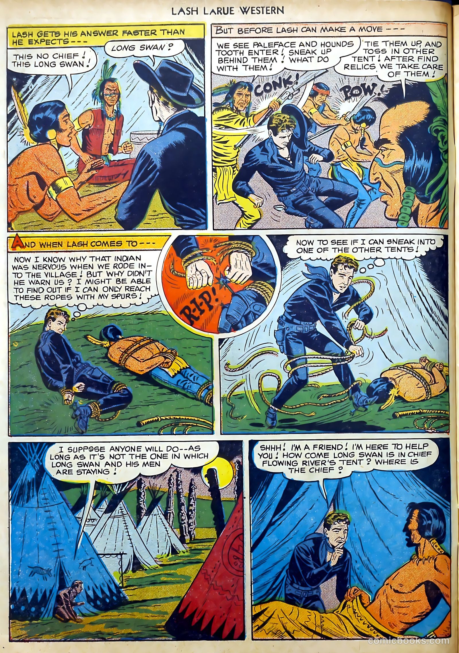 Lash LaRue Western #11 (1950) — page 10 of 52