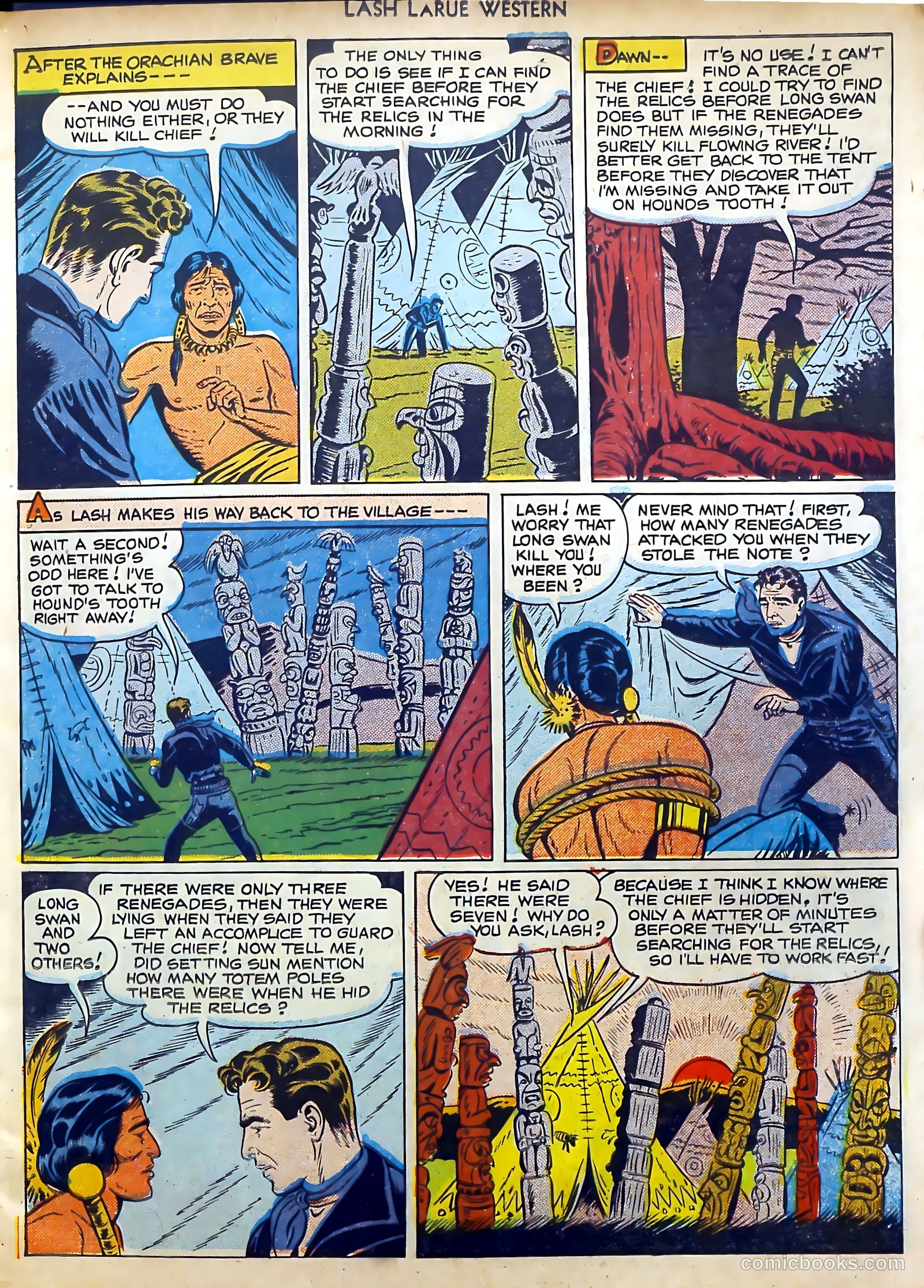 Lash LaRue Western #11 (1950) — page 11 of 52
