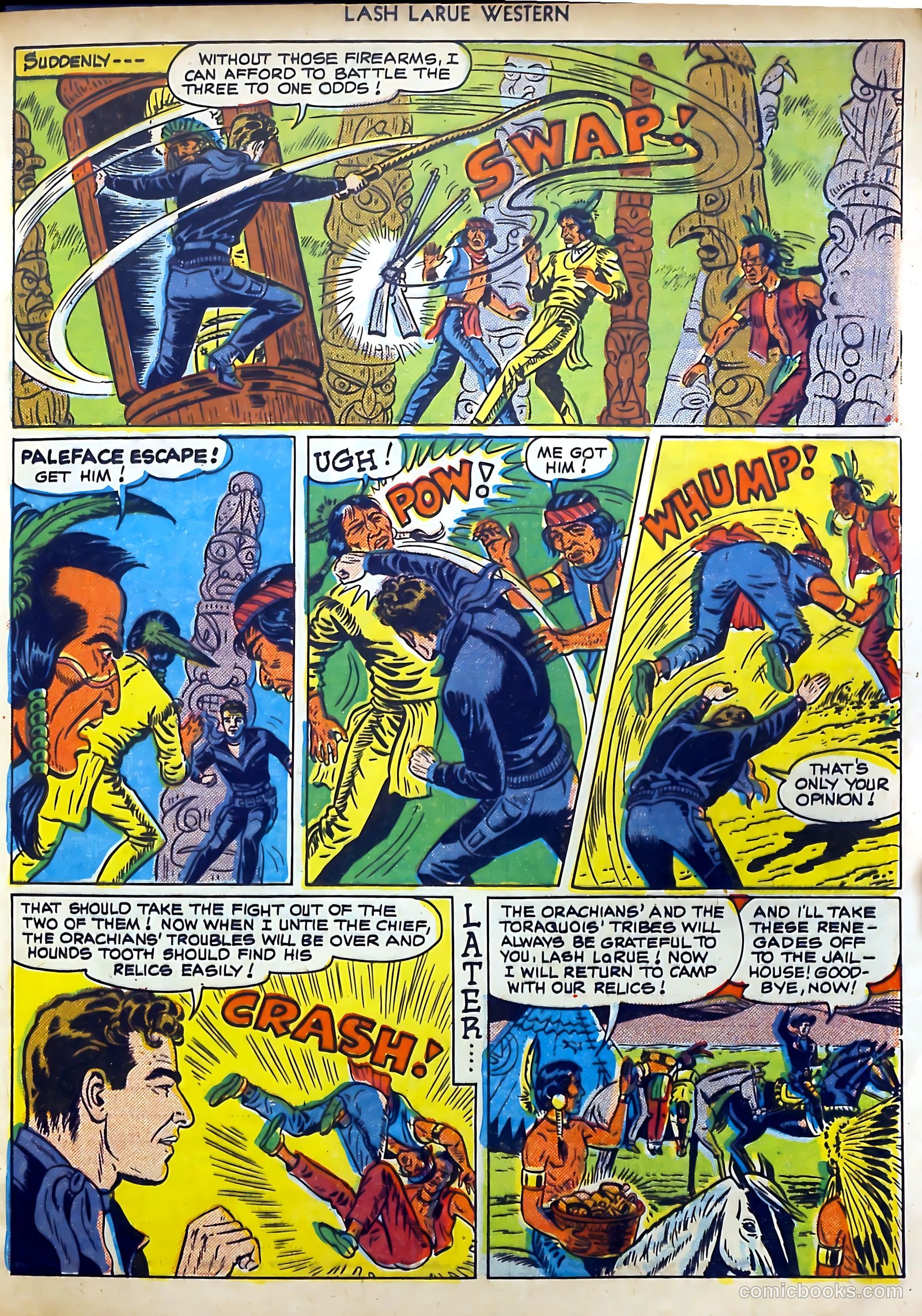 Lash LaRue Western #11 (1950) — page 13 of 52