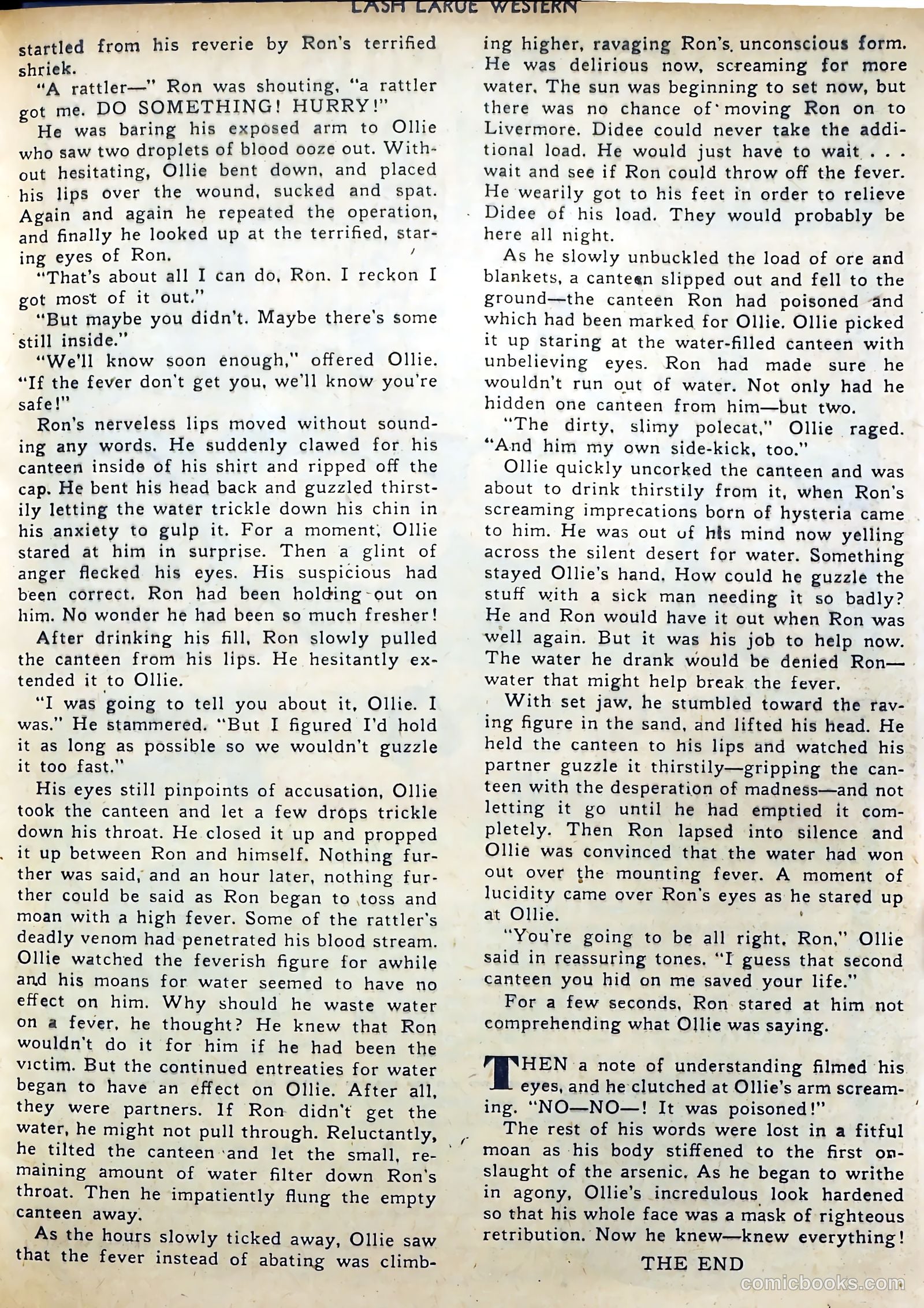 Lash LaRue Western #11 (1950) — page 17 of 52