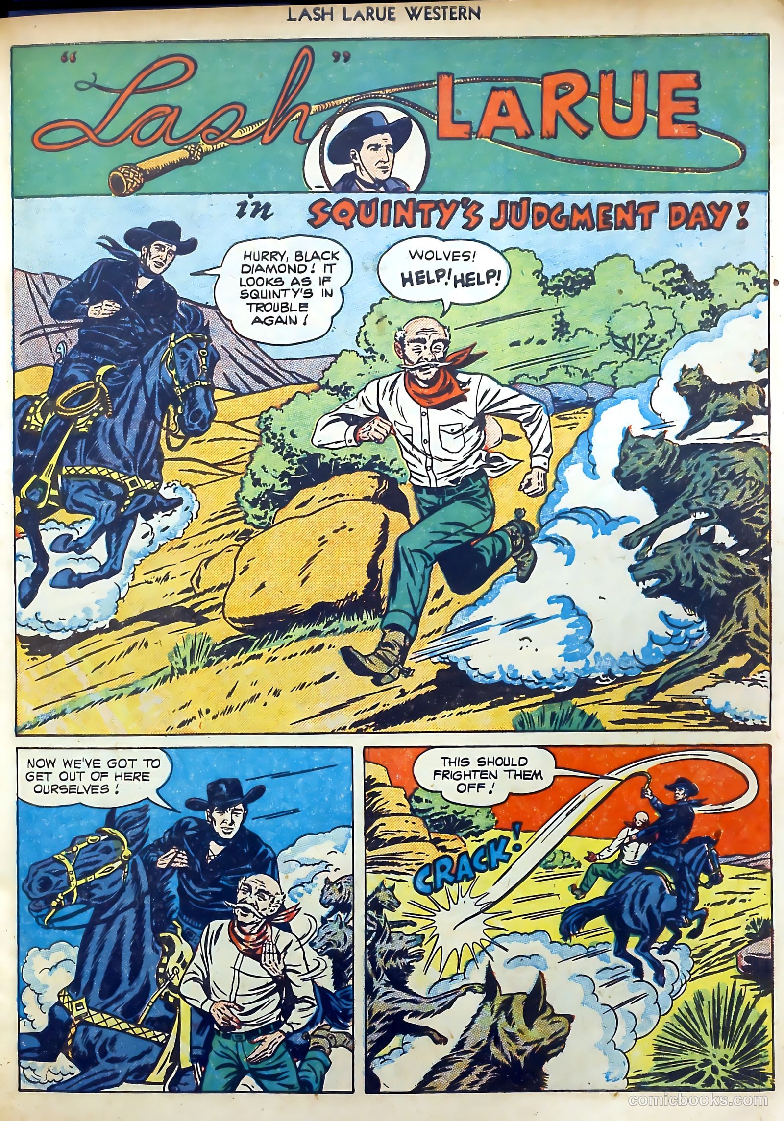 Lash LaRue Western #11 (1950) — page 19 of 52