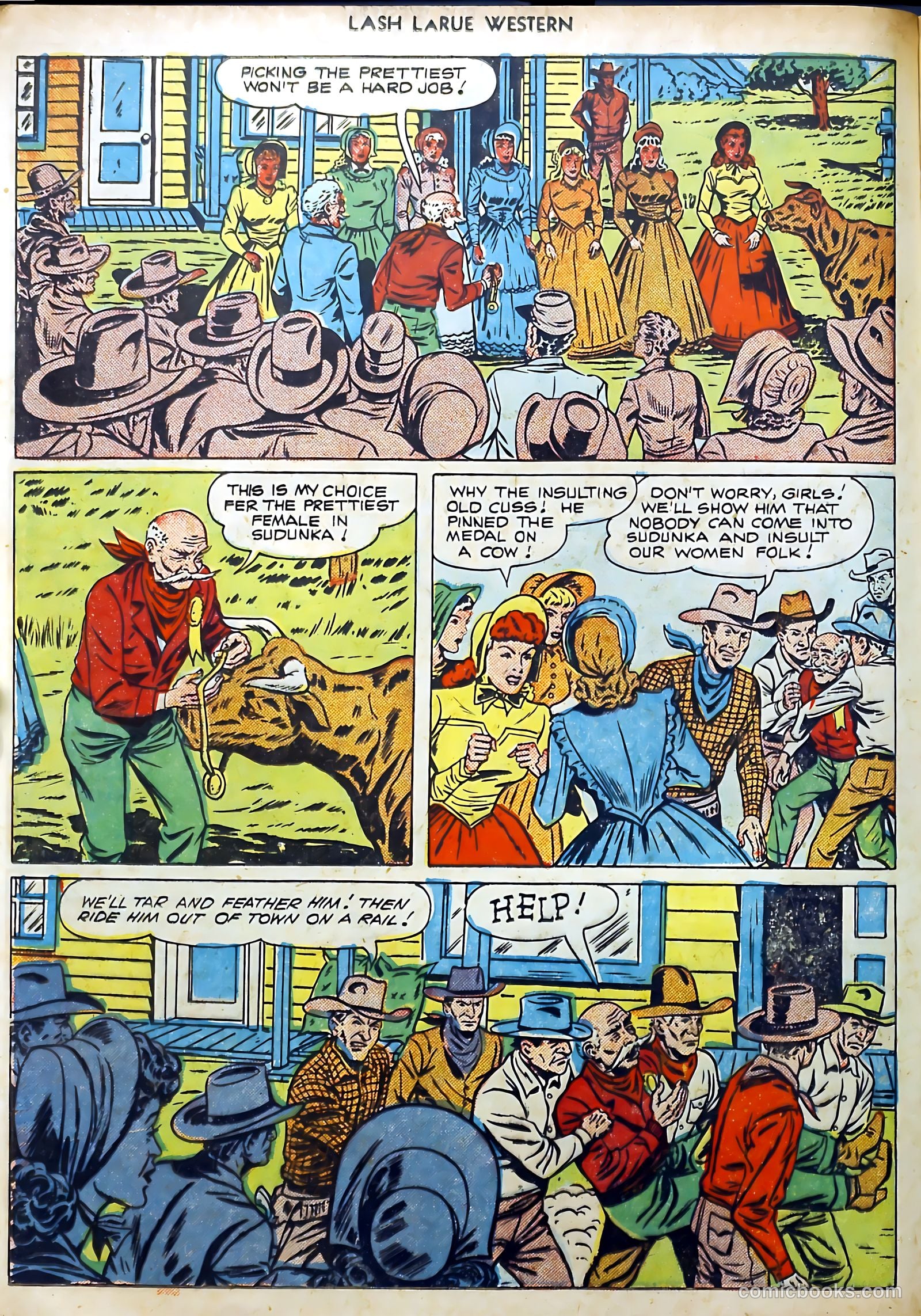 Lash LaRue Western #11 (1950) — page 24 of 52