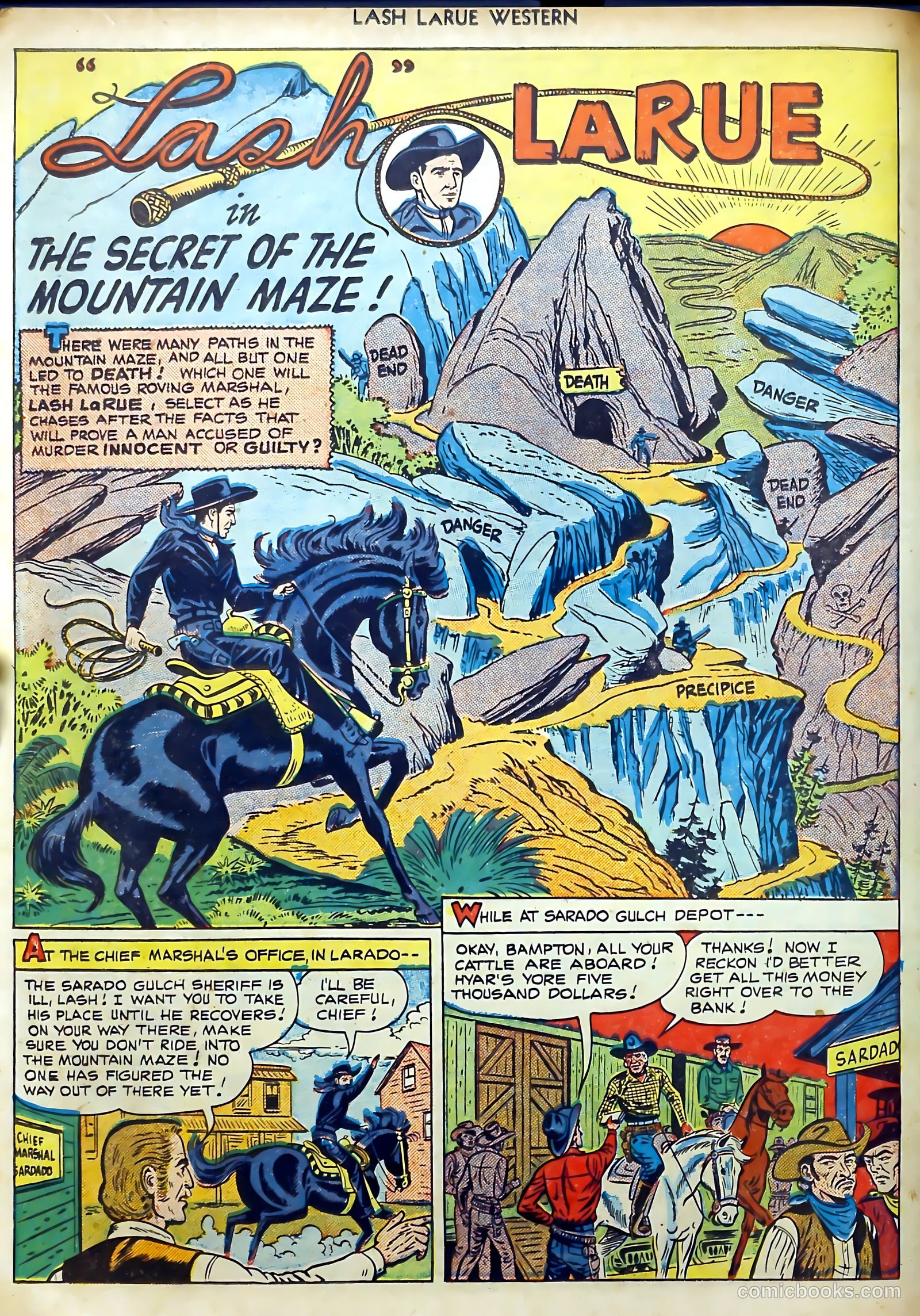 Lash LaRue Western #11 (1950) — page 26 of 52