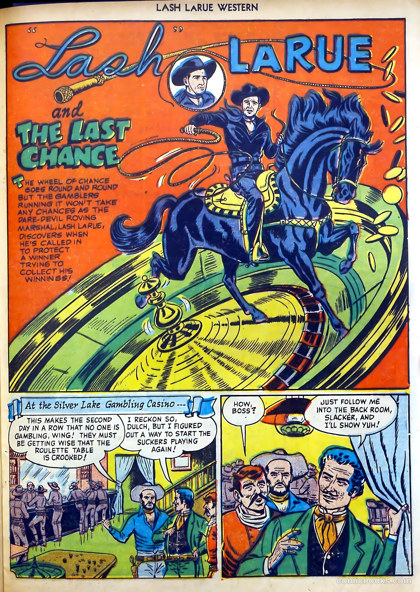 Lash LaRue Western #11 (1950) — page 41 of 52
