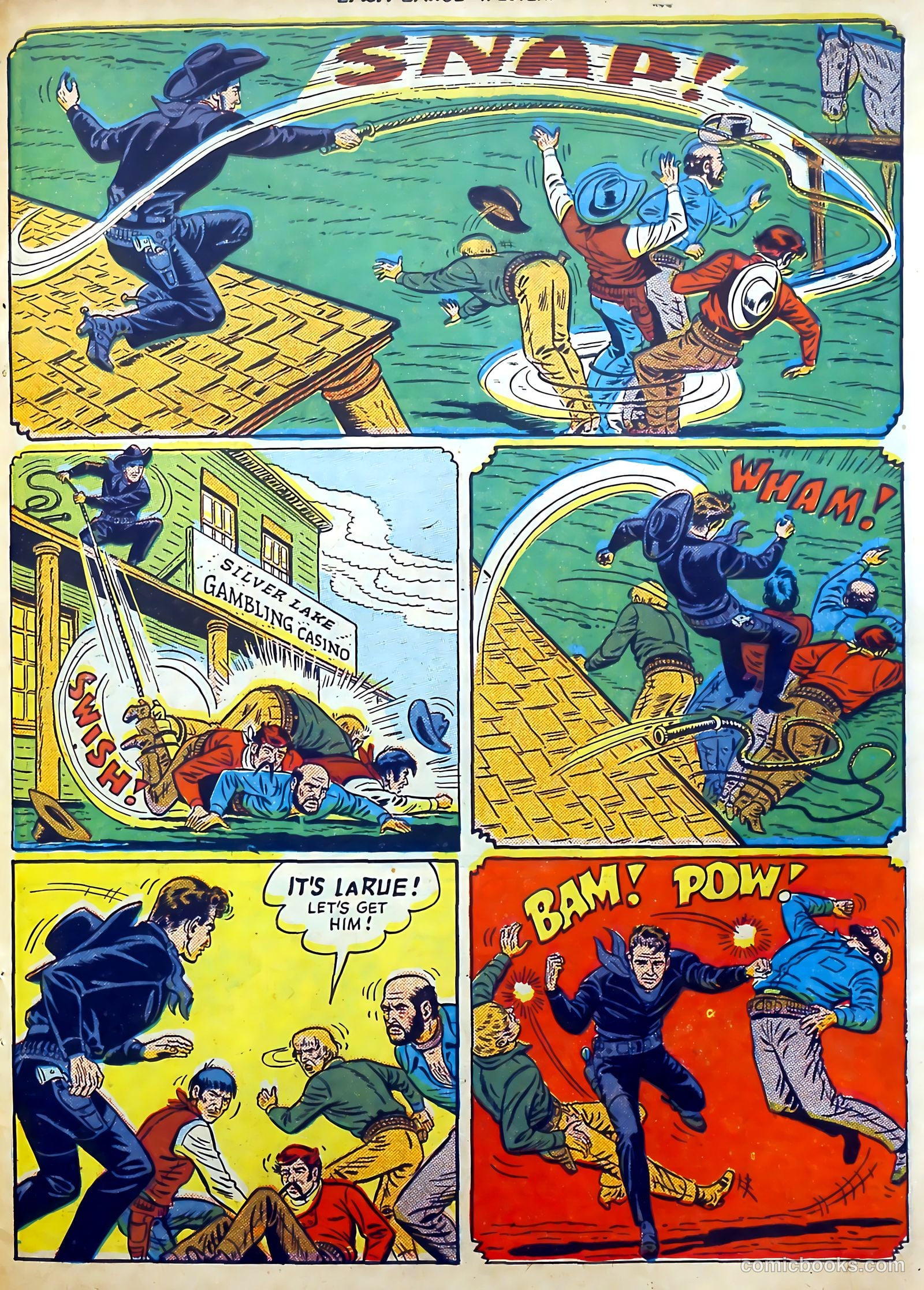 Lash LaRue Western #11 (1950) — page 47 of 52