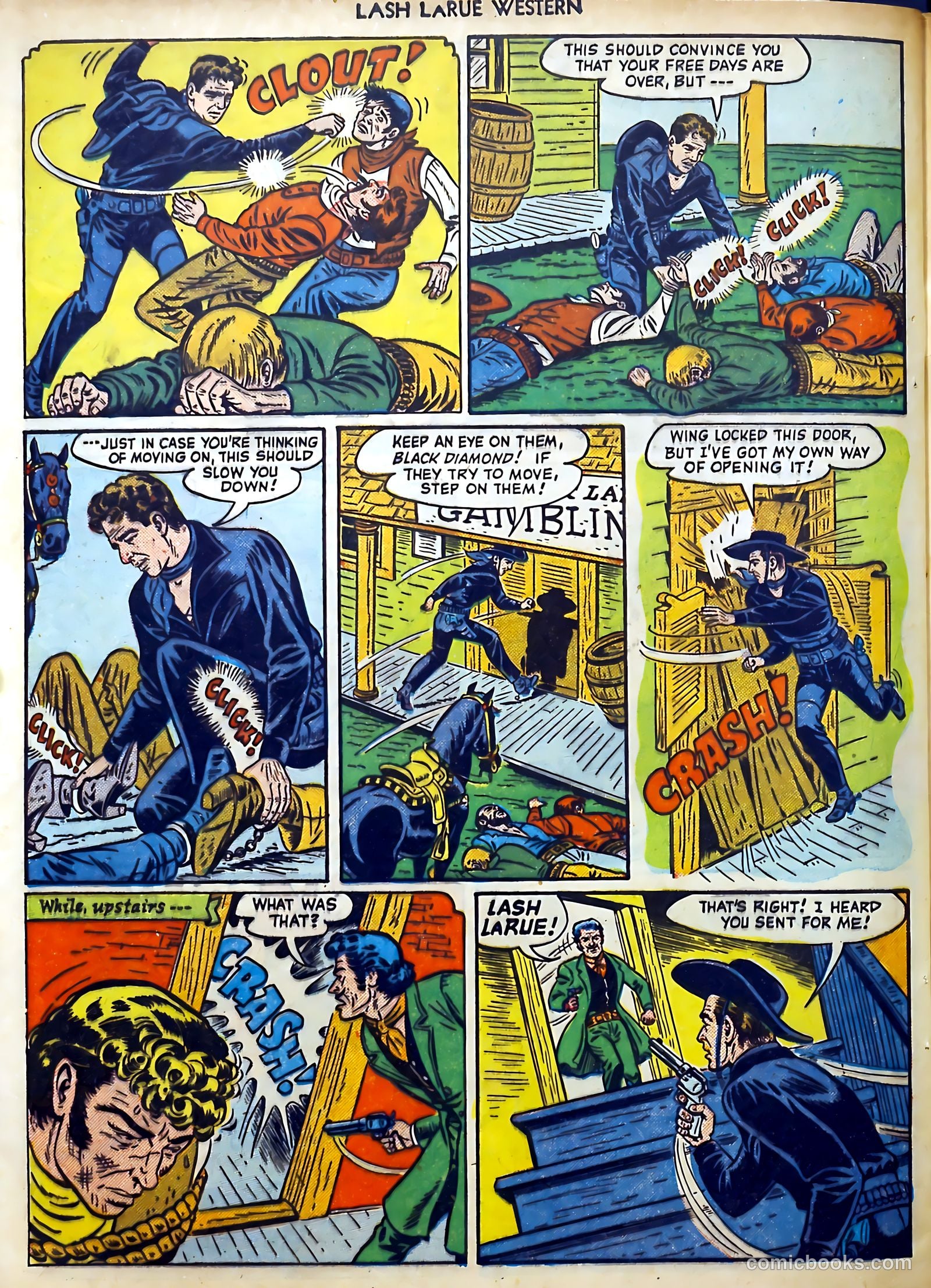 Lash LaRue Western #11 (1950) — page 48 of 52