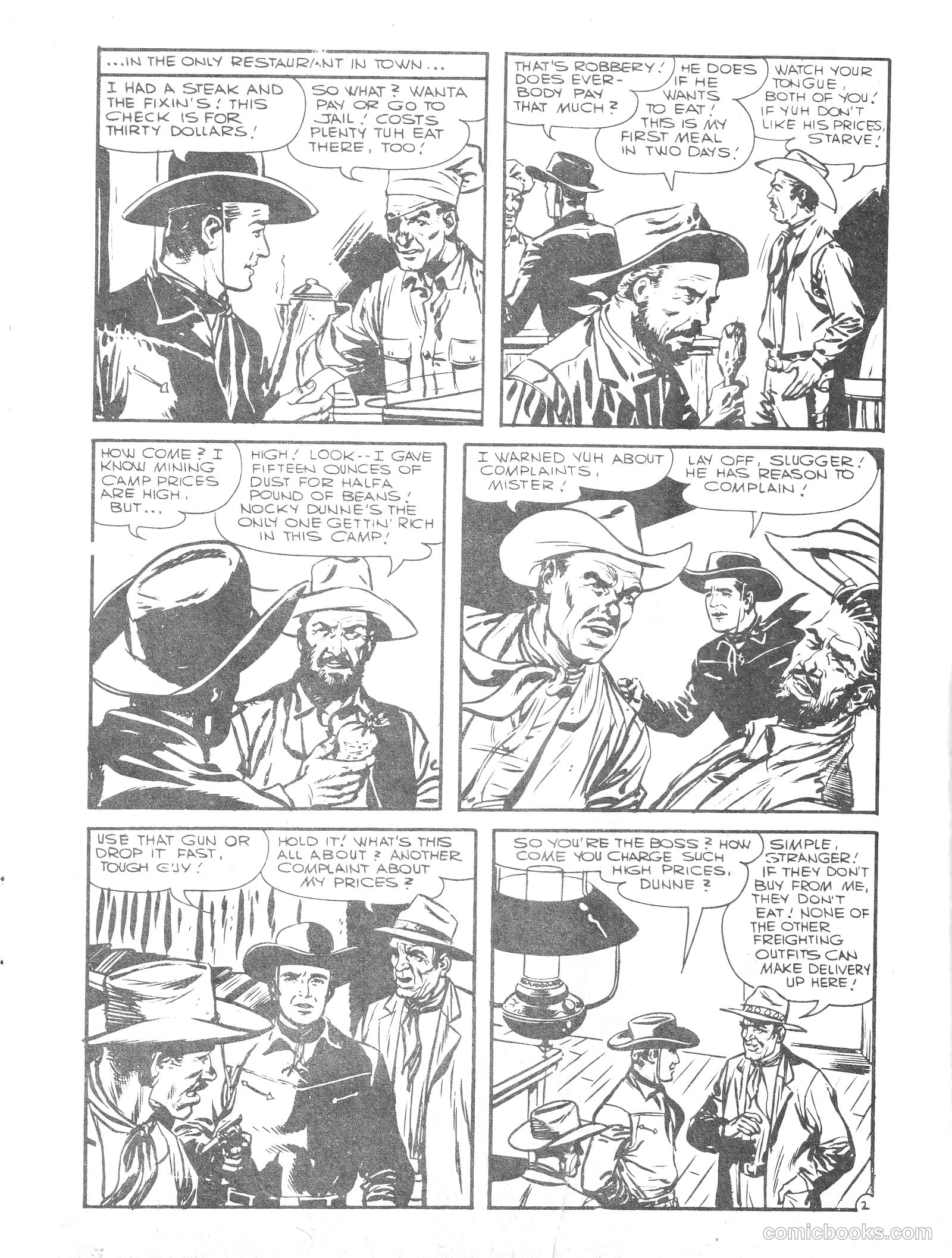Lash Larue Western #110 (1956) — page 11 of 28