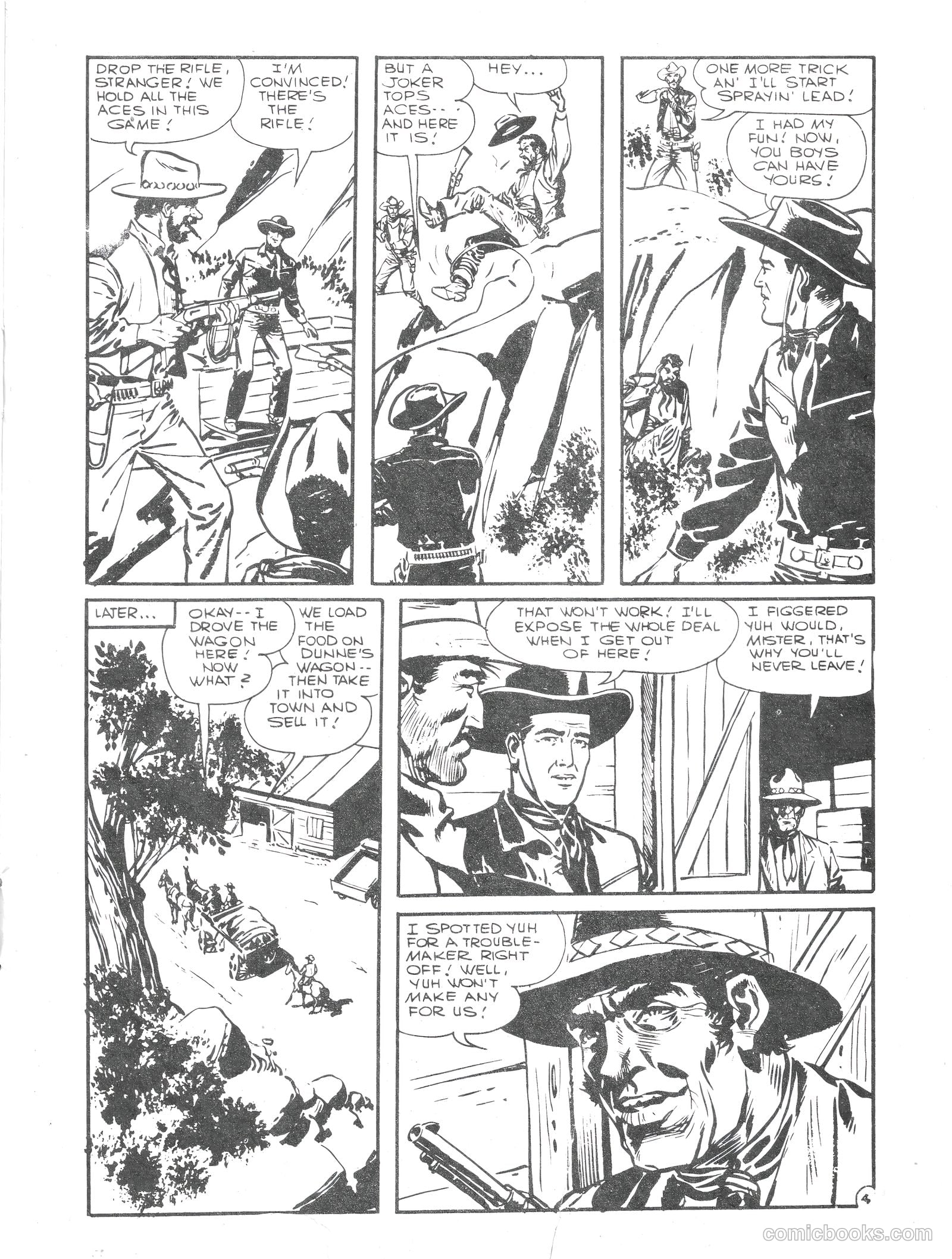 Lash Larue Western #110 (1956) — page 13 of 28