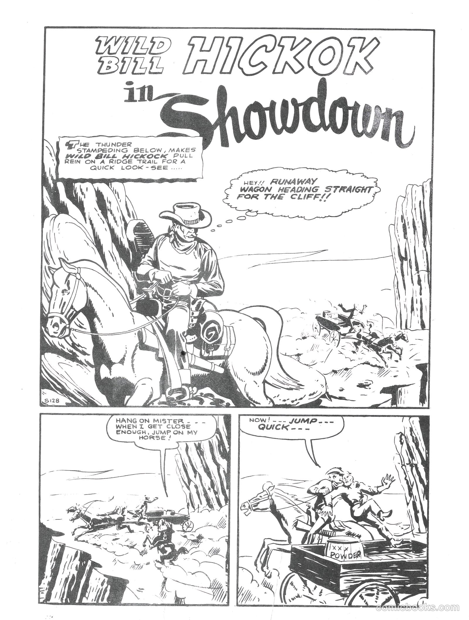 Lash Larue Western #110 (1956) — page 21 of 28