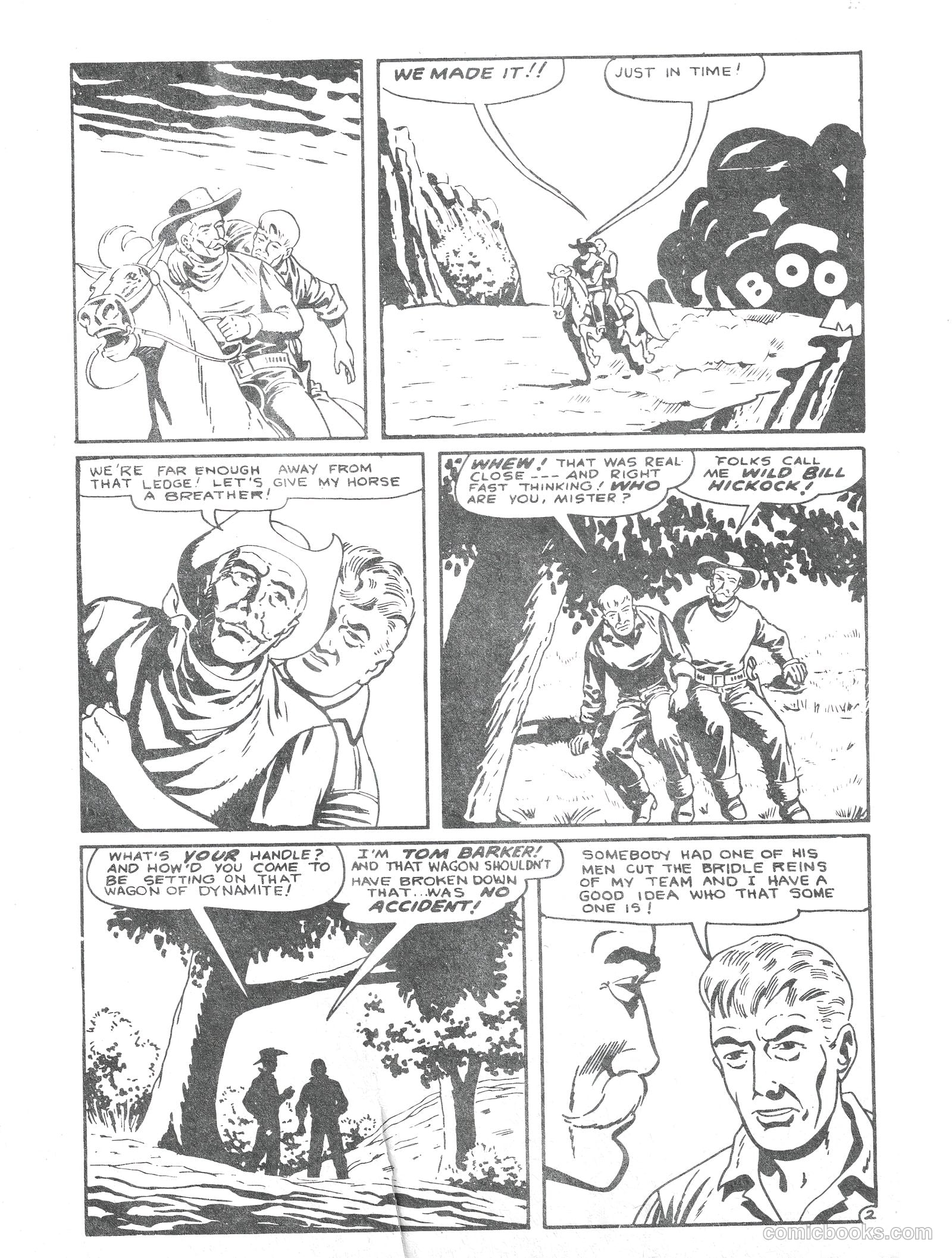 Lash Larue Western #110 (1956) — page 22 of 28