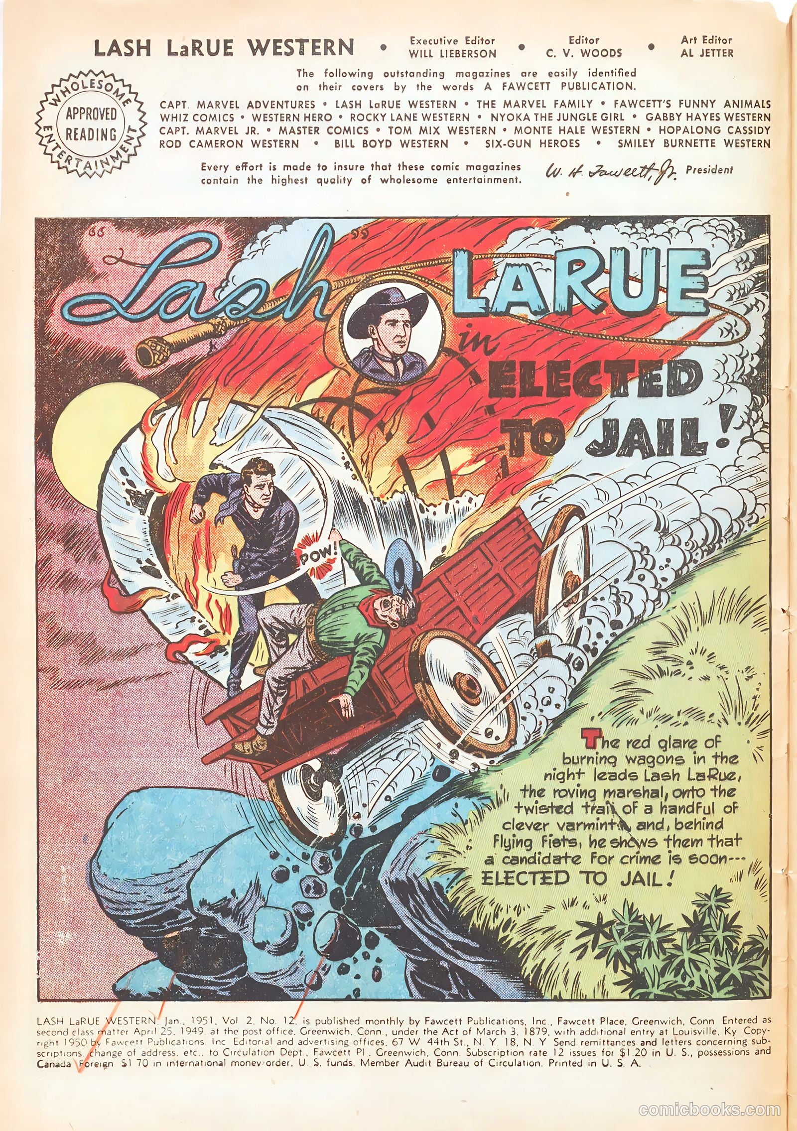 Lash LaRue Western #12 (1951) — page 4 of 52