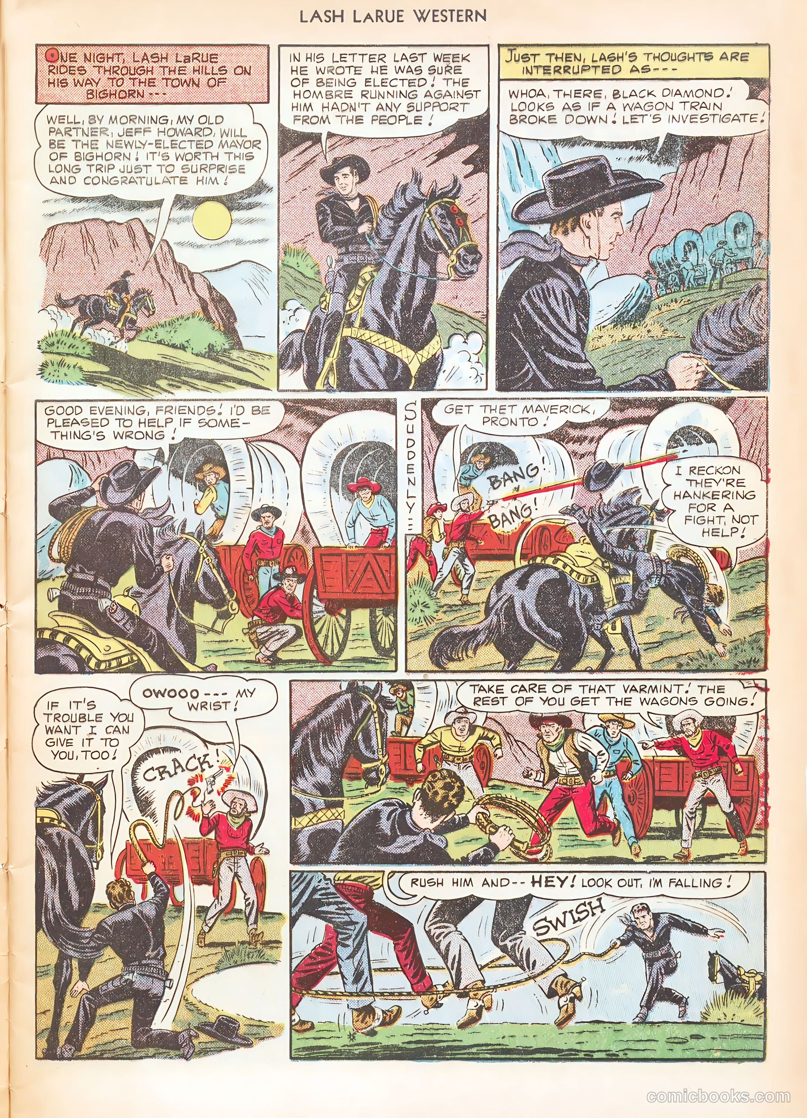 Lash LaRue Western #12 (1951) — page 5 of 52