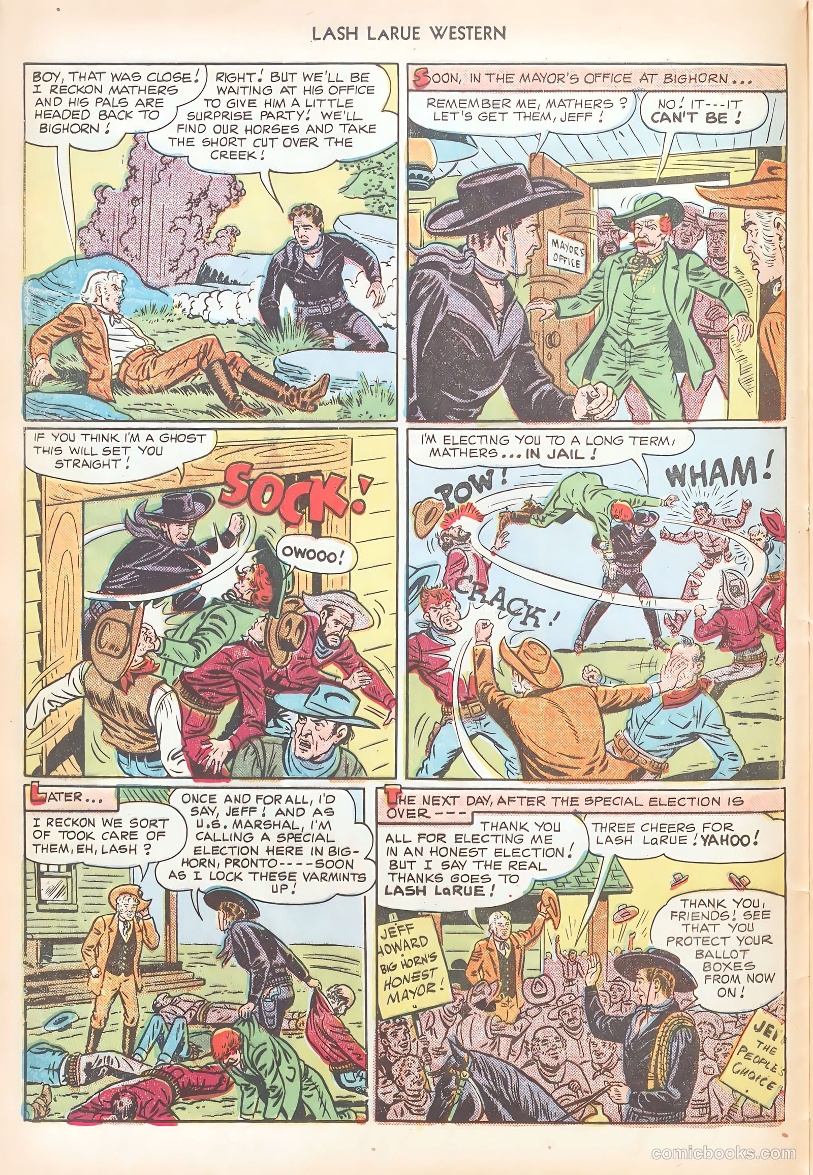 Lash LaRue Western #12 (1951) — page 12 of 52