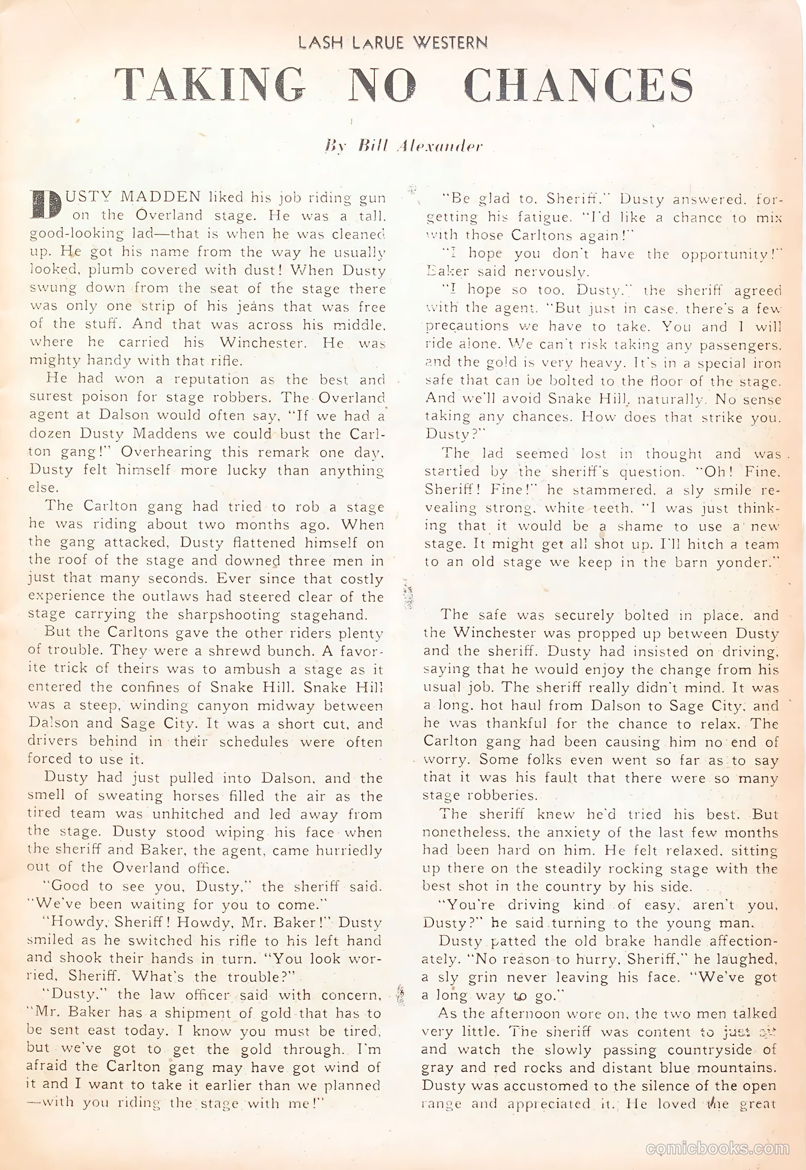 Lash LaRue Western #12 (1951) — page 15 of 52