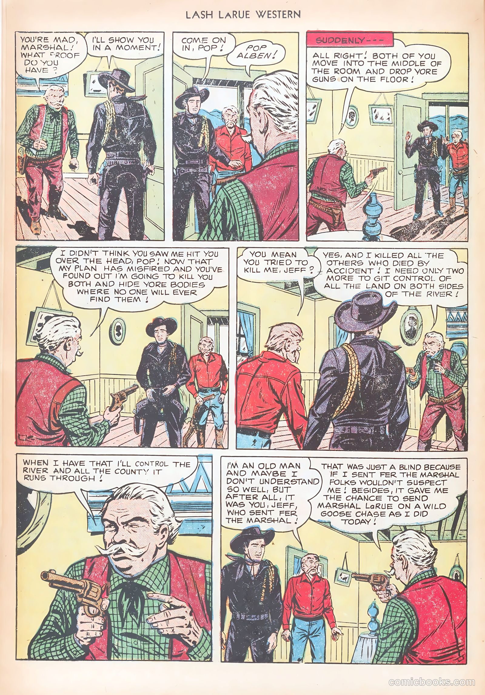 Lash LaRue Western #12 (1951) — page 24 of 52