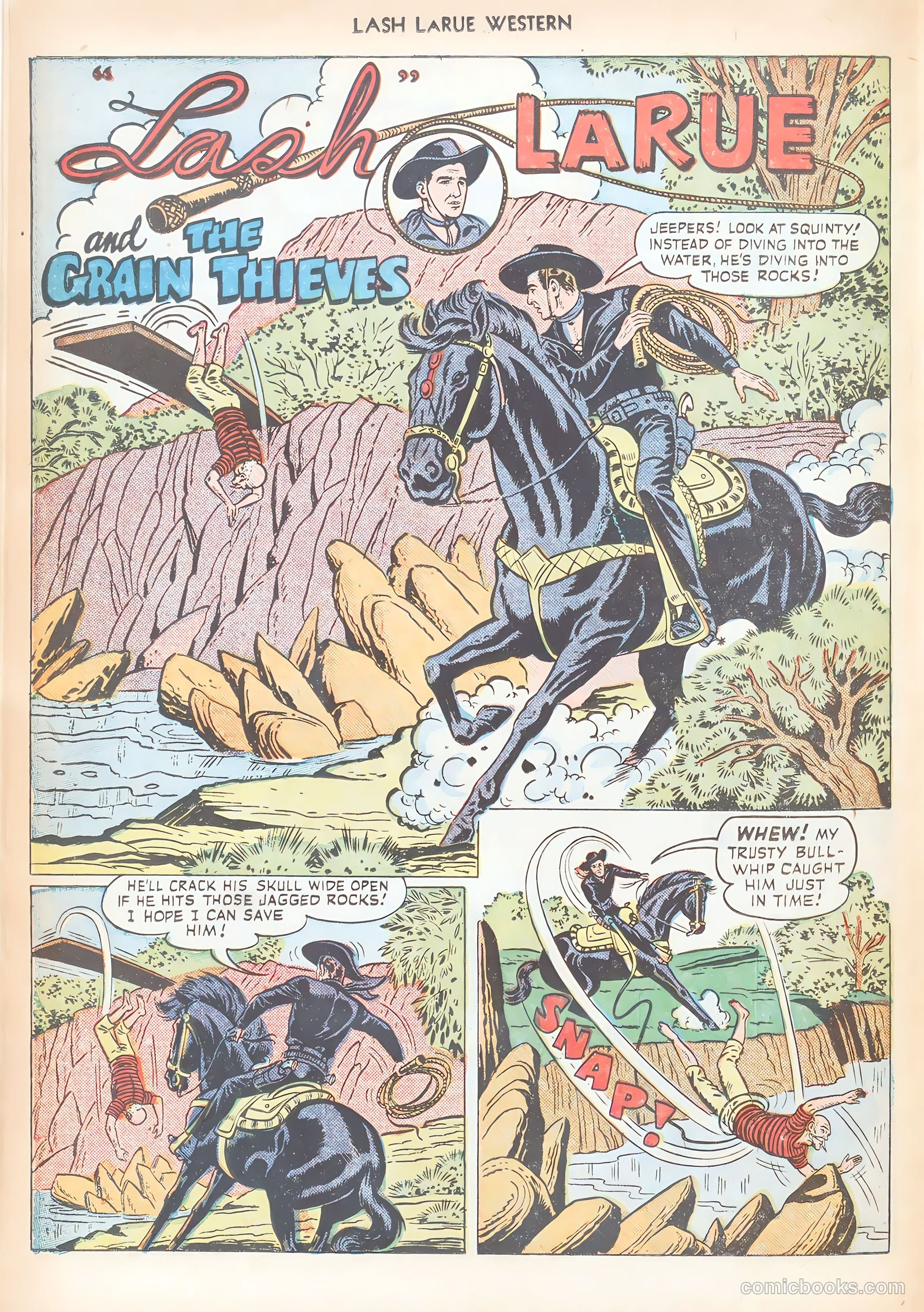 Lash LaRue Western #12 (1951) — page 26 of 52